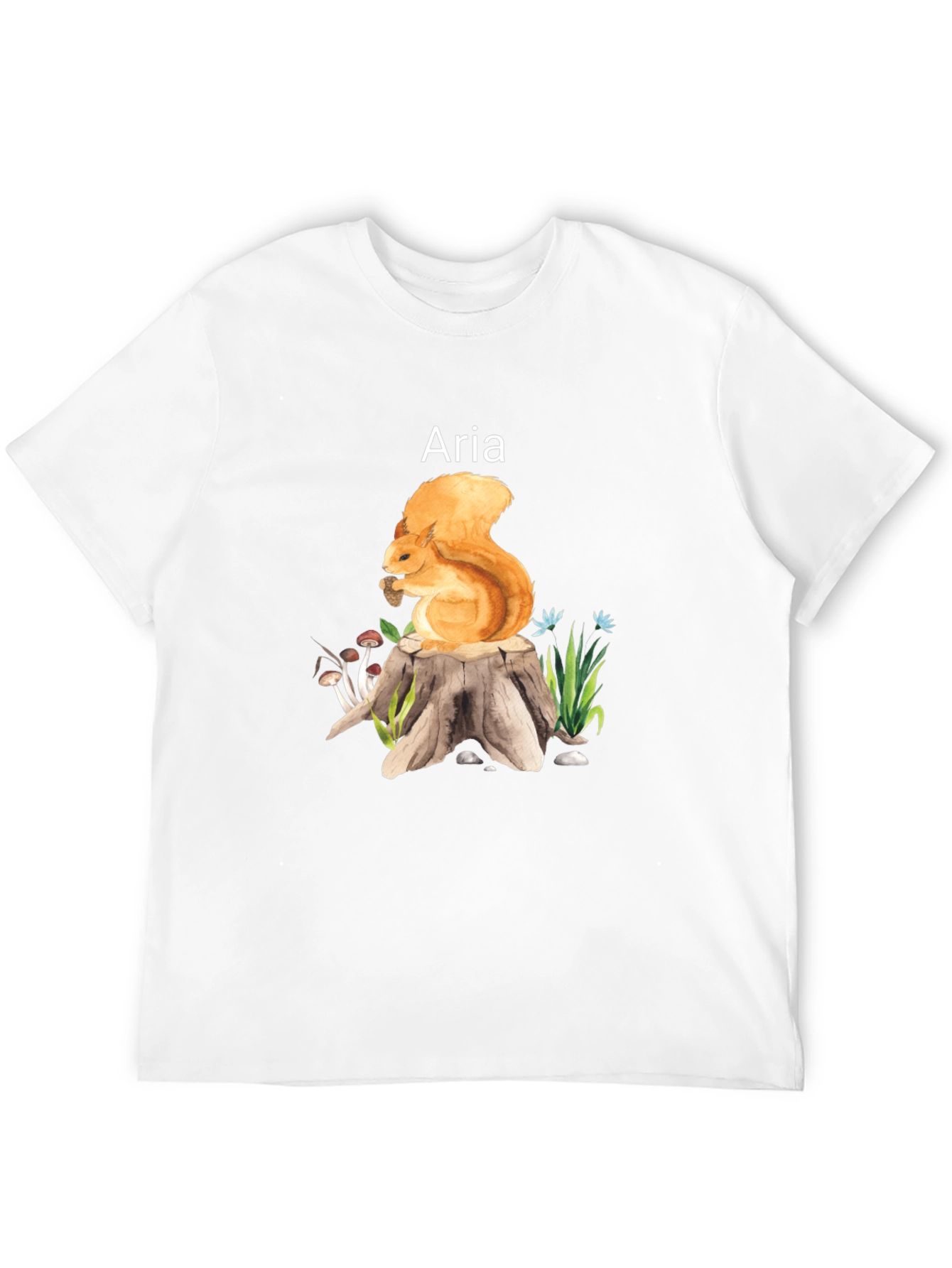 Squirrel Aria T-Shirt - Nature Lover Tee