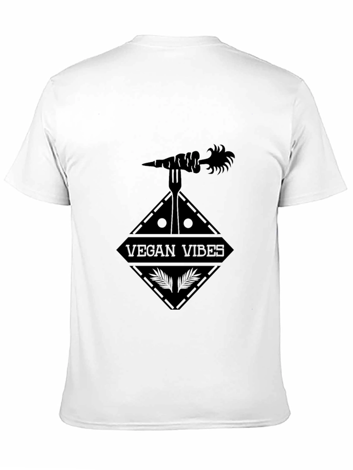 Vegan Vibes Black T-Shirt