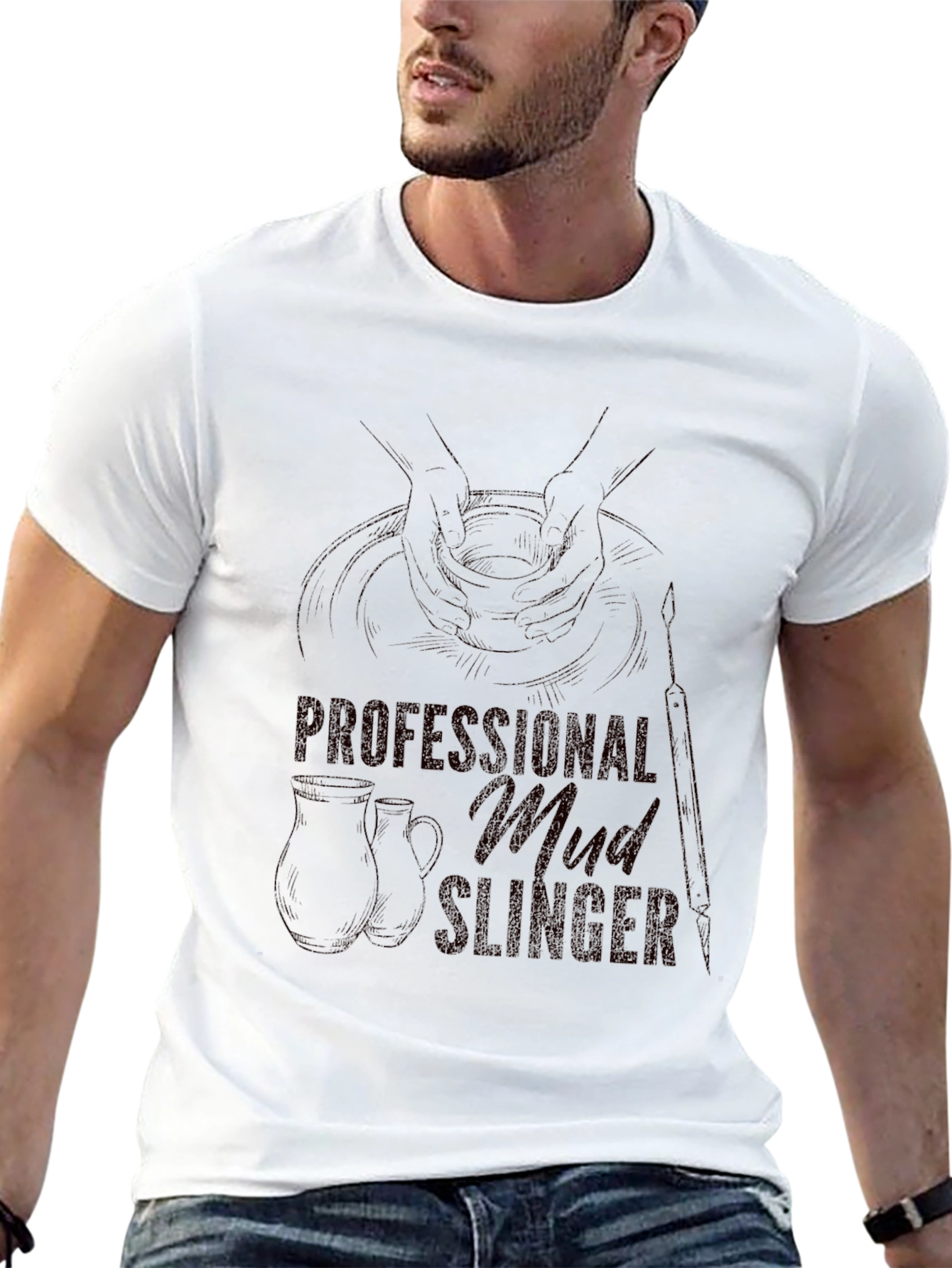 Pottery T-Shirt - Professional Mud Slinger