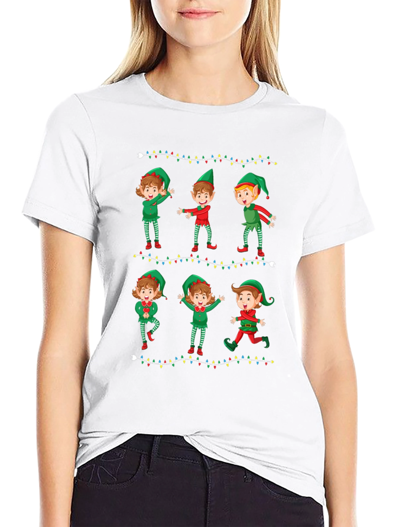 Festive Christmas Elf T-Shirt
