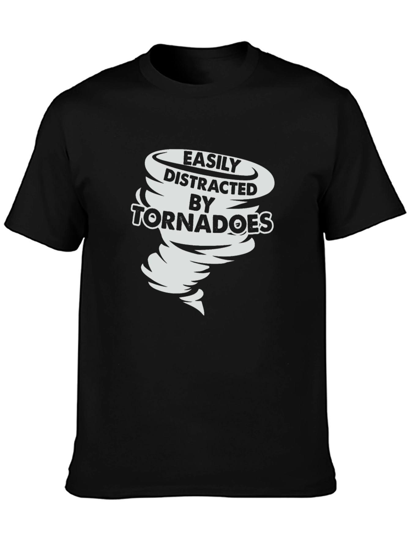 Easily Distracted by Tornadoes Graphic Tee