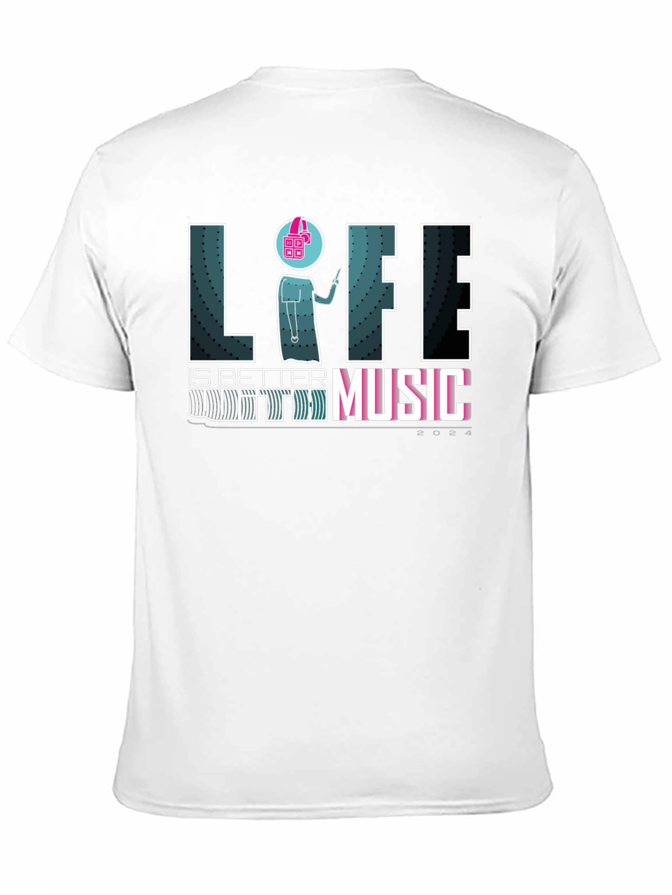 Life is Better With Music Graphic T-Shirt