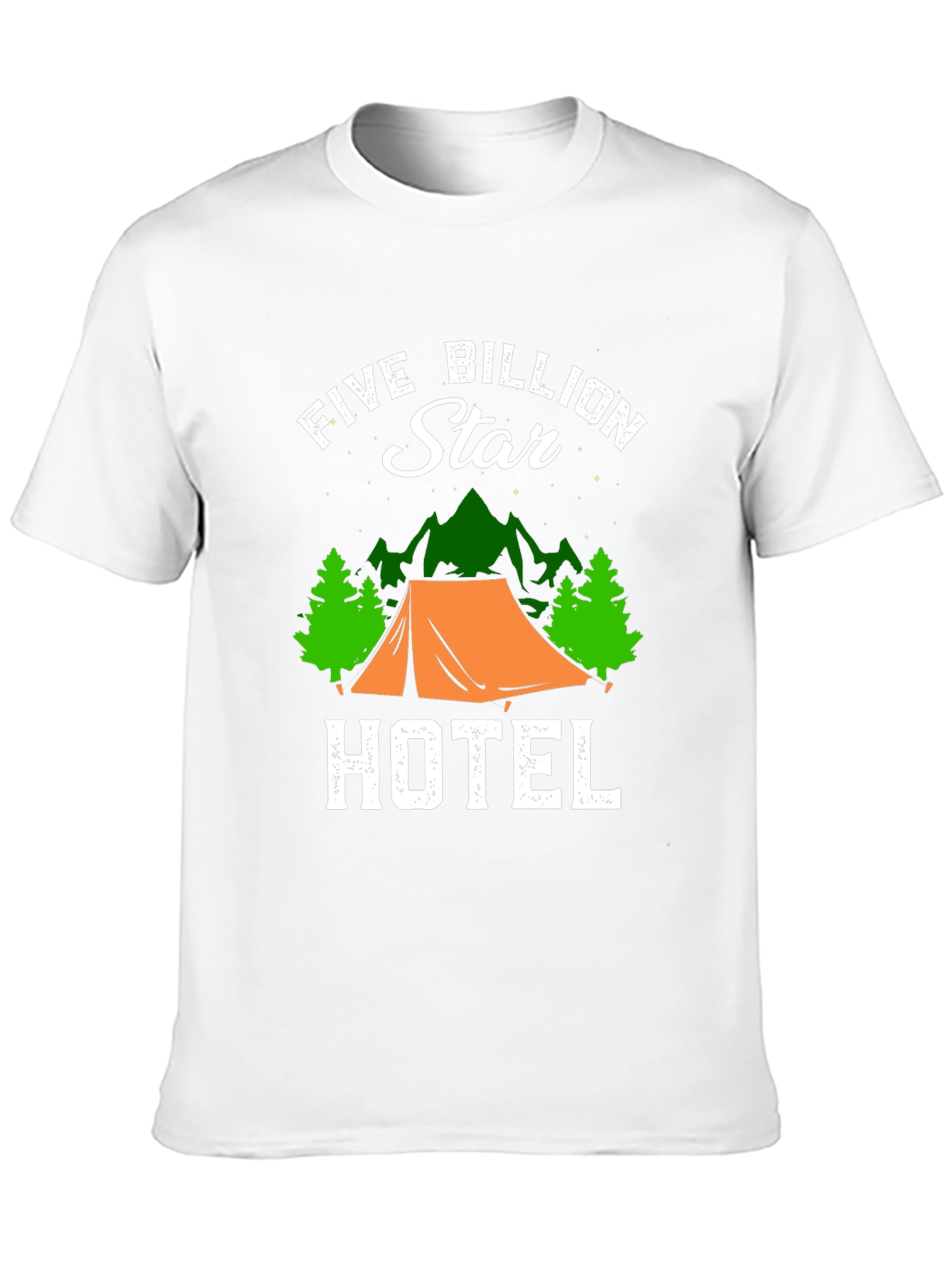 Five Billion Star Hotel T-Shirt Camping Tee