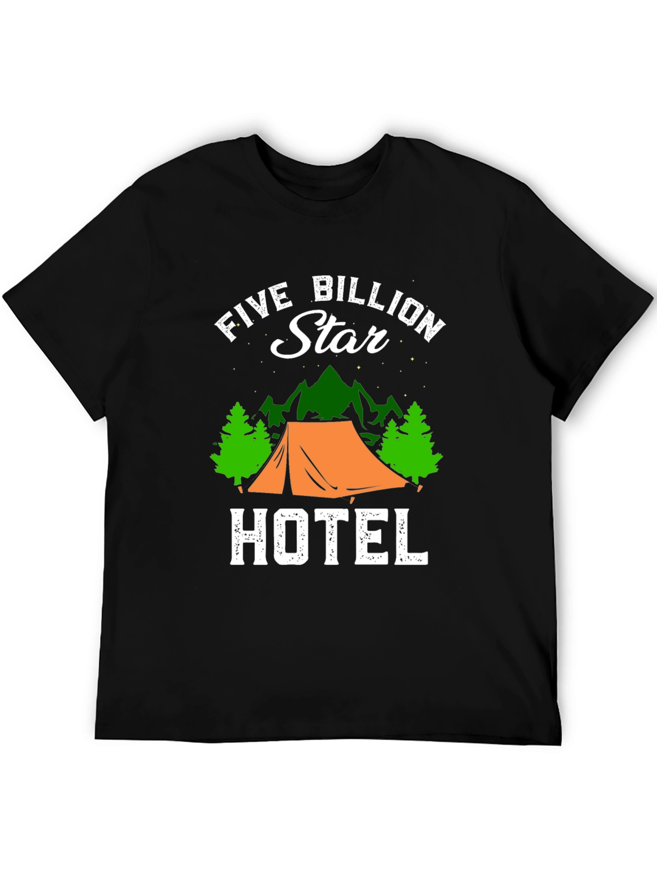 Five Billion Star Hotel T-Shirt Camping Tee