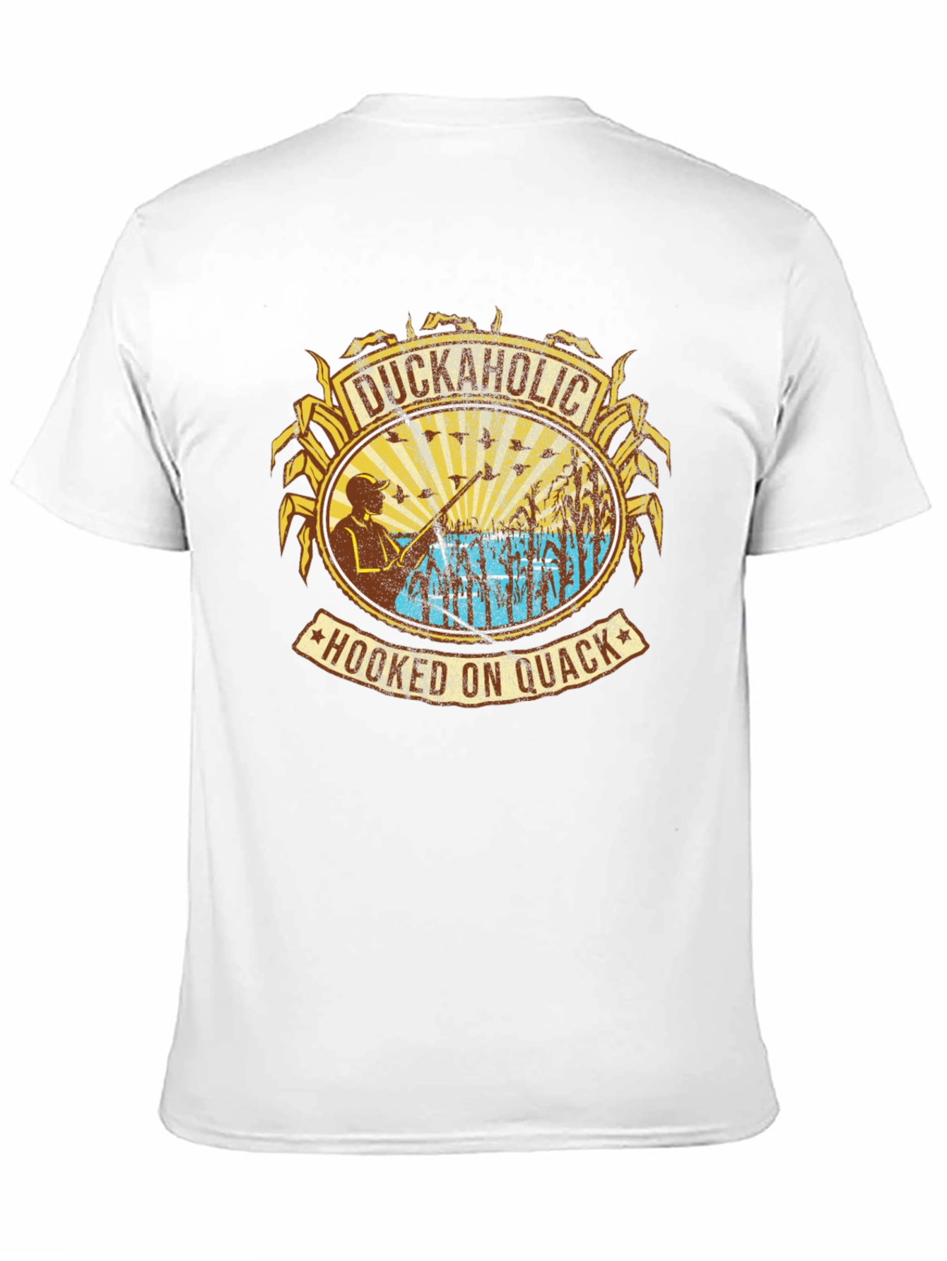 Duckaholic Hooked On Quack Graphic Tee
