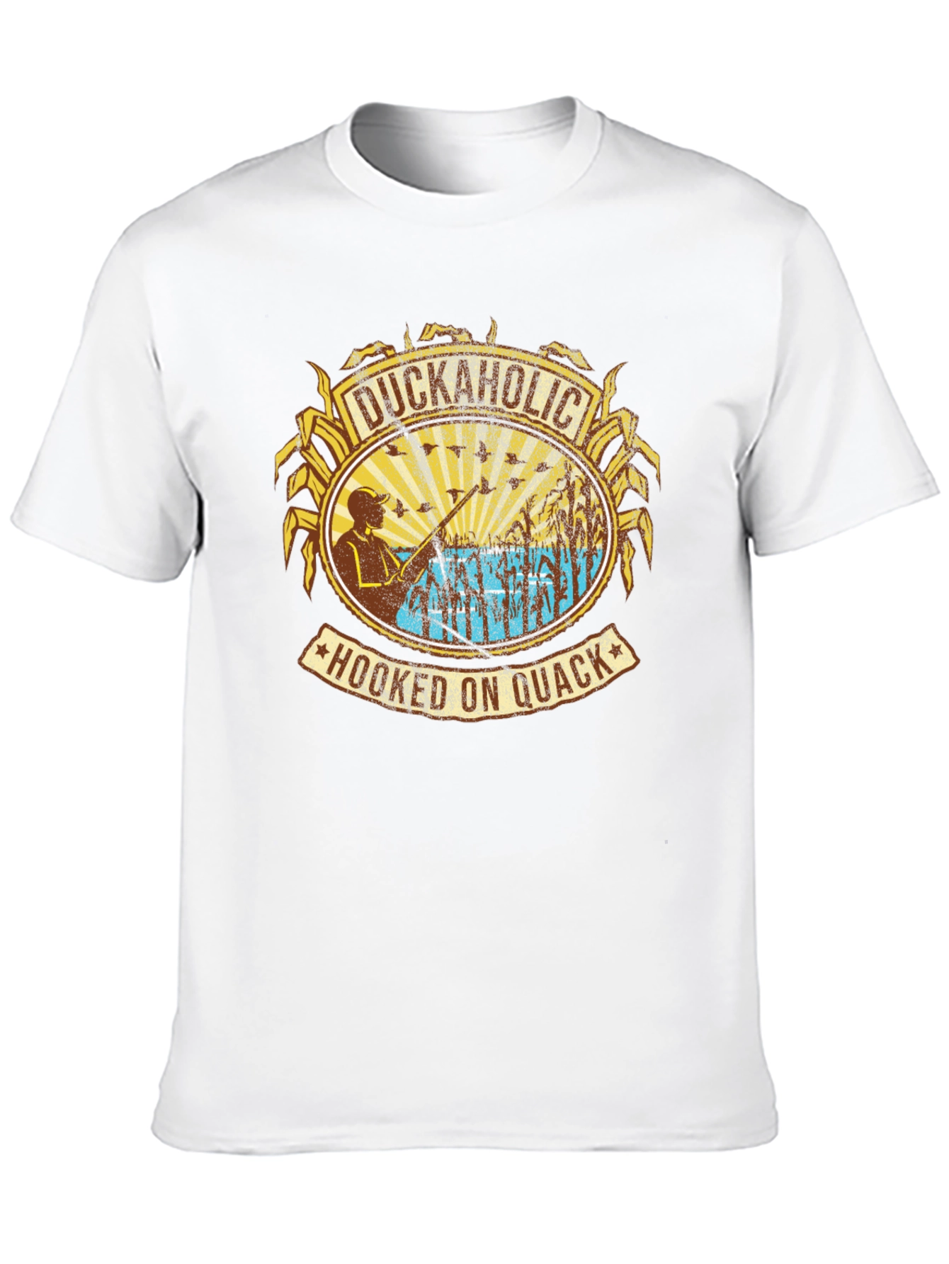 Duckaholic Hooked On Quack Graphic Tee