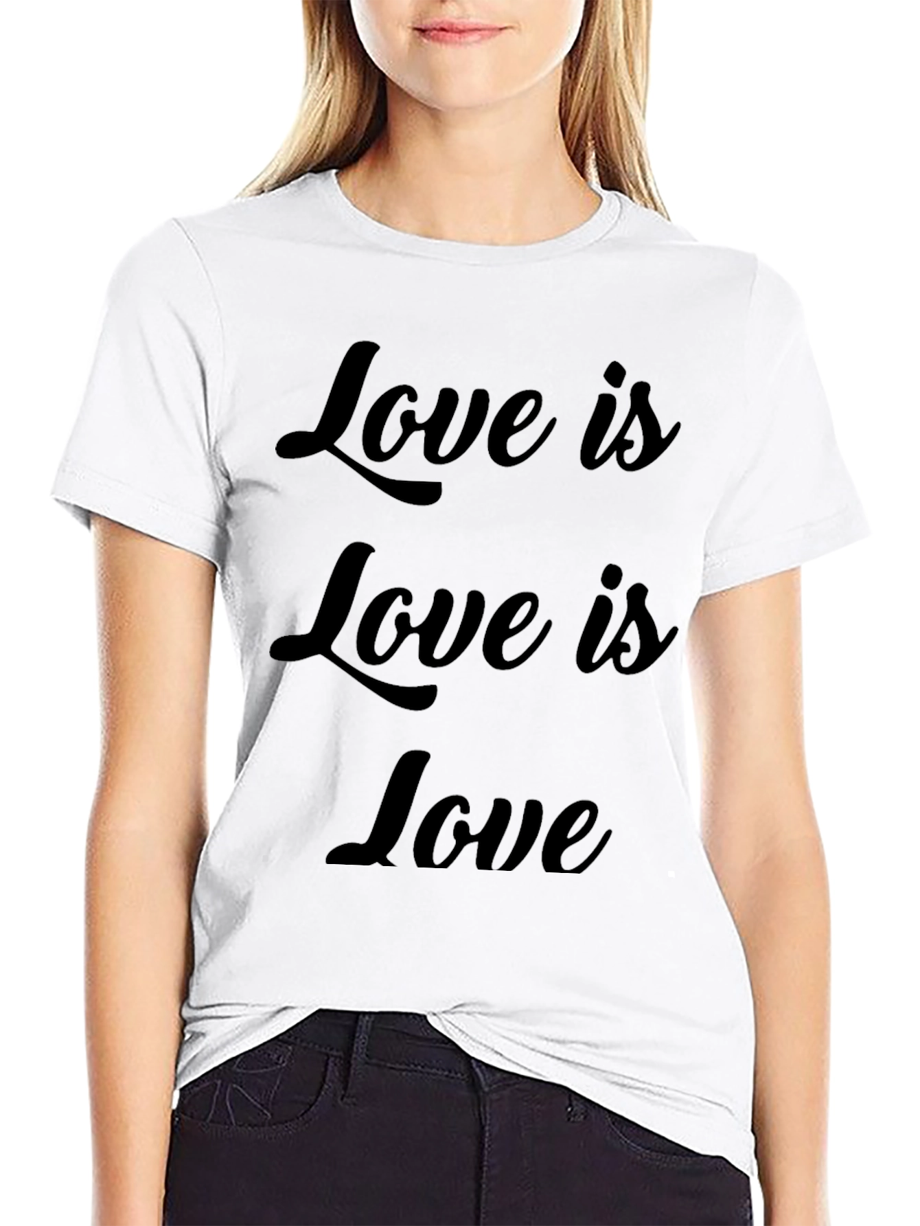 Love is Love T-Shirt - Black