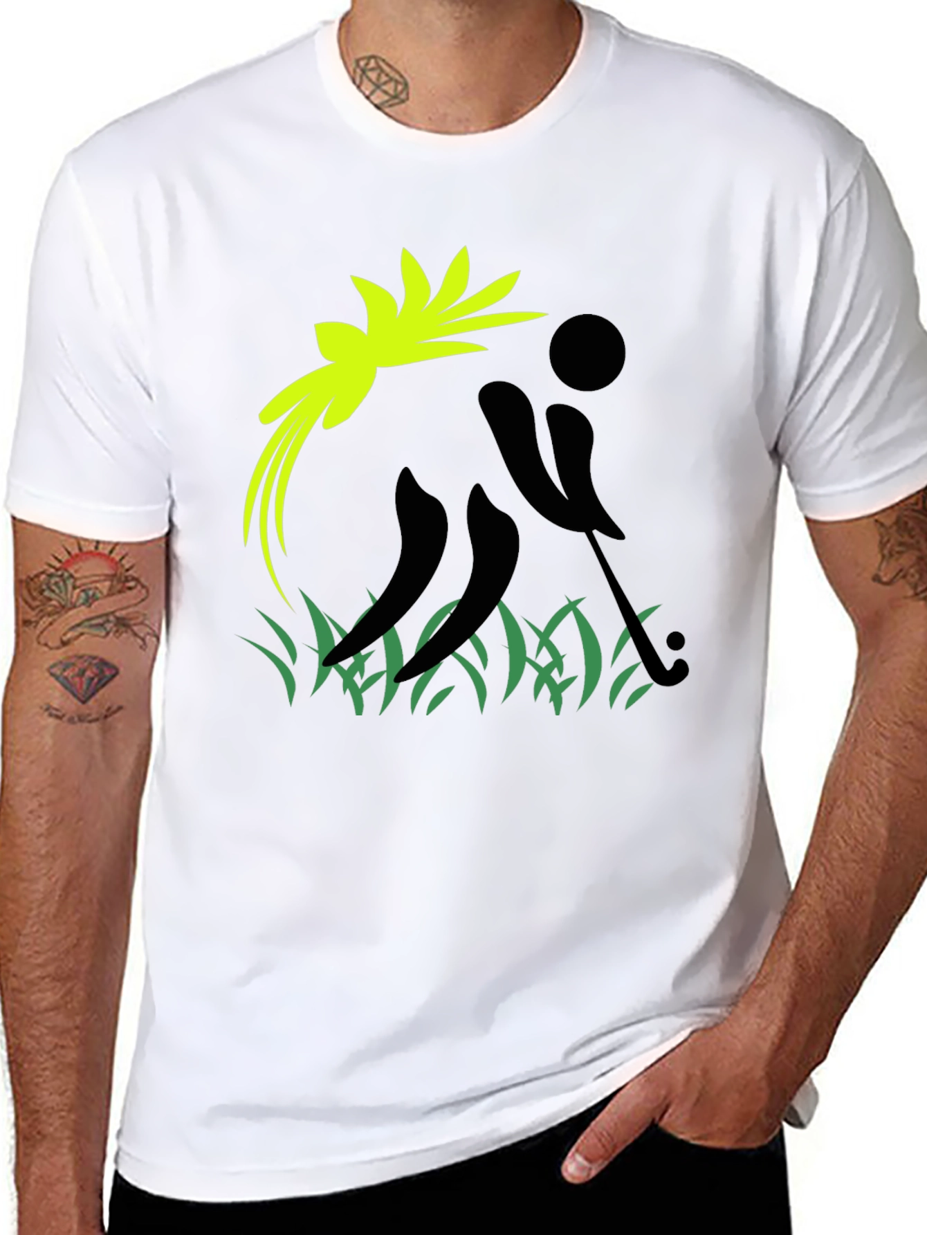 Golf Silhouette Graphic Tee