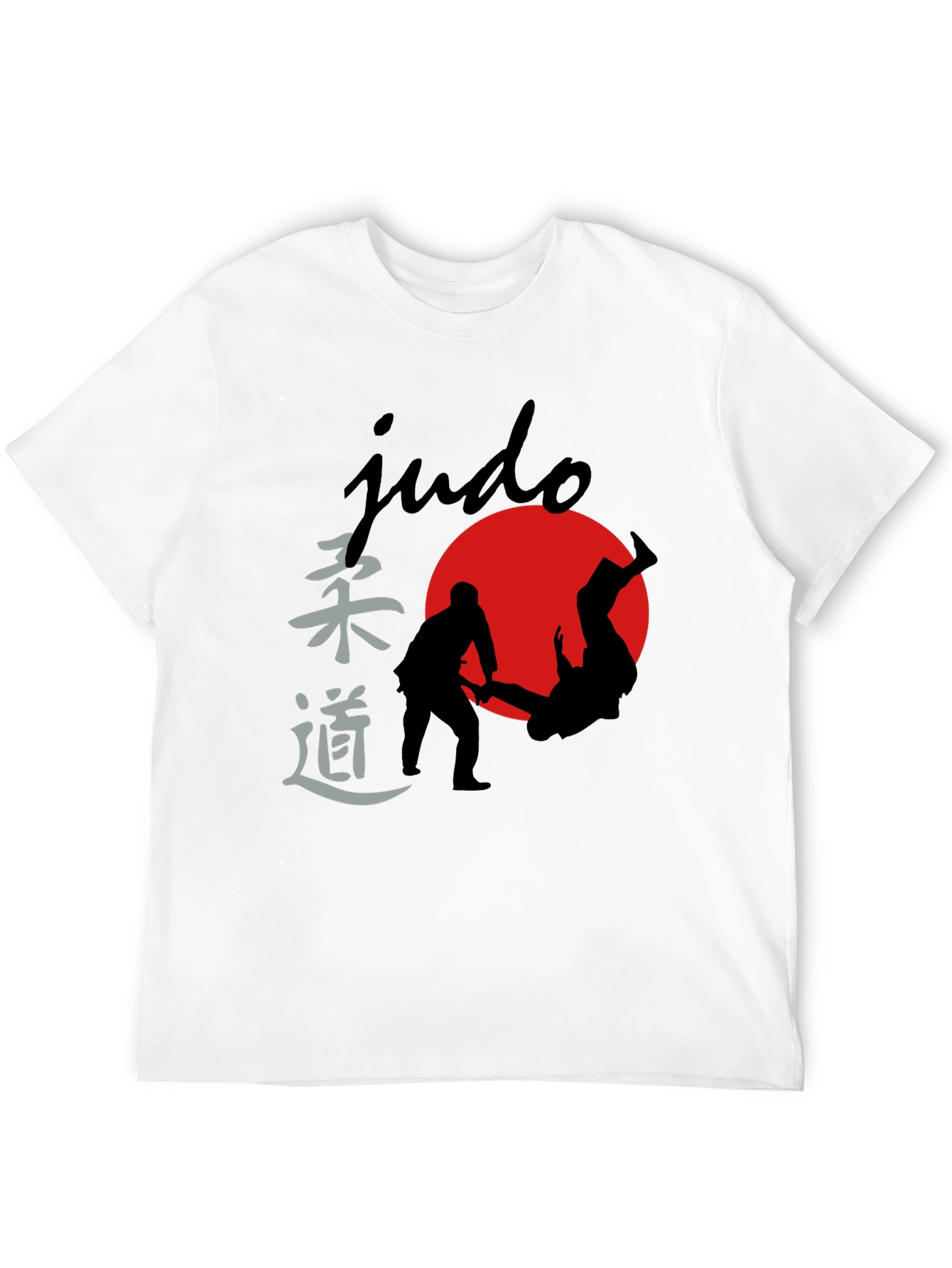 Judo Silhouette Graphic Tee - Martial Arts T-Shirt