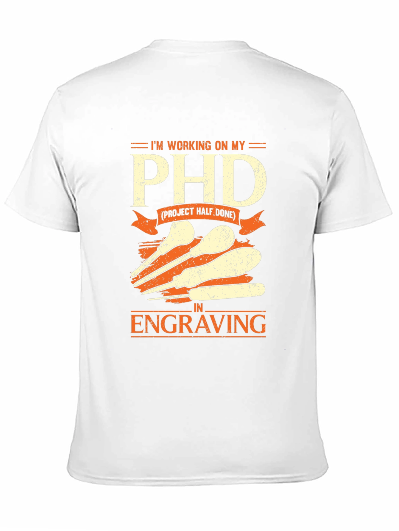 Engraving PHD T-Shirt