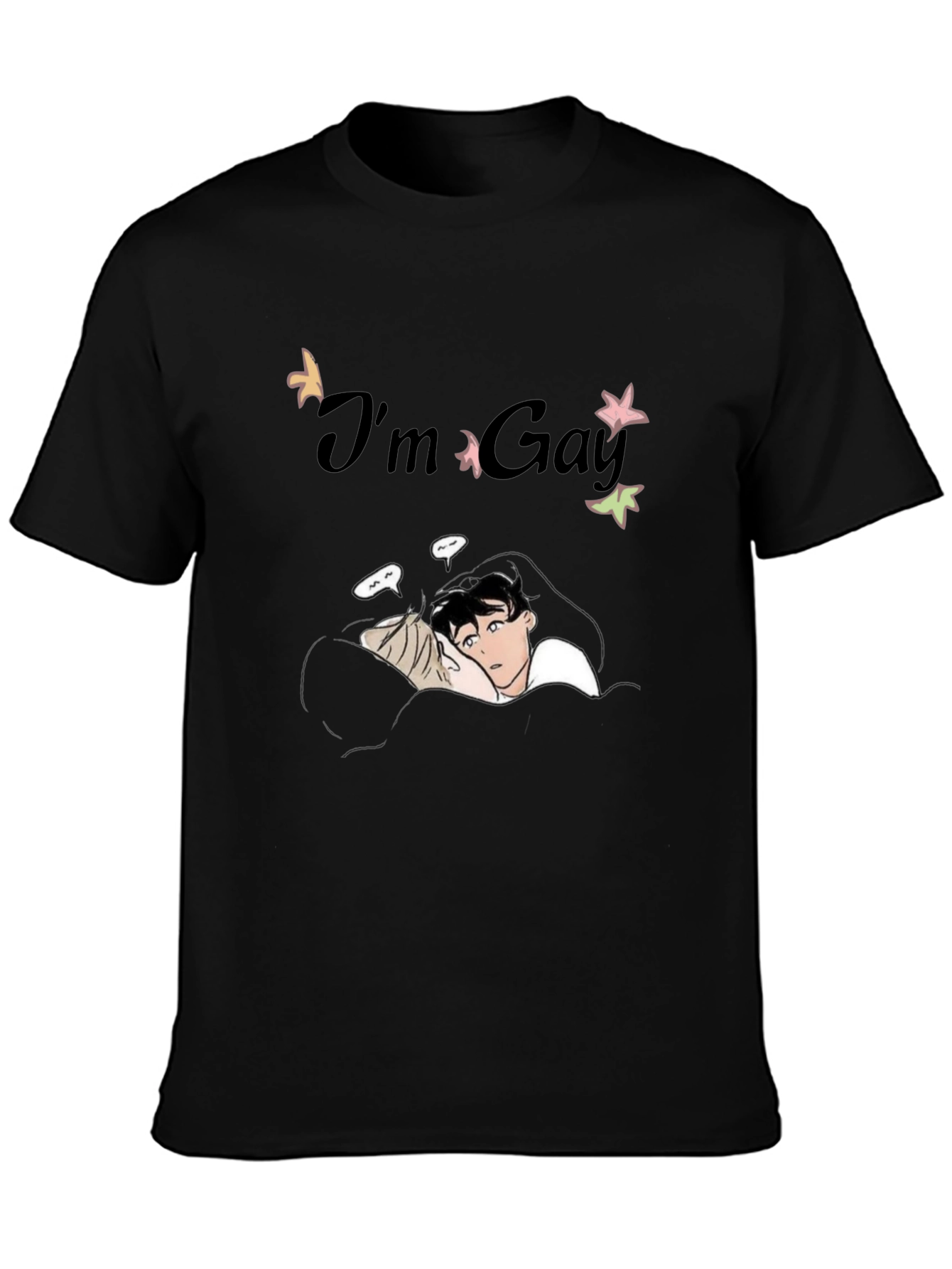 Im Gay T-Shirt - Black Cotton Blend