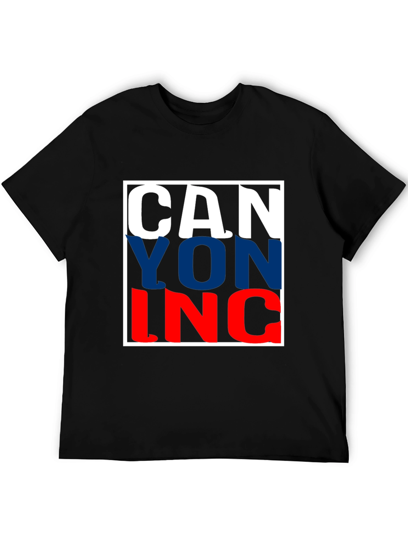 CANYON INC. T-Shirt - Bold Graphic Print Tee