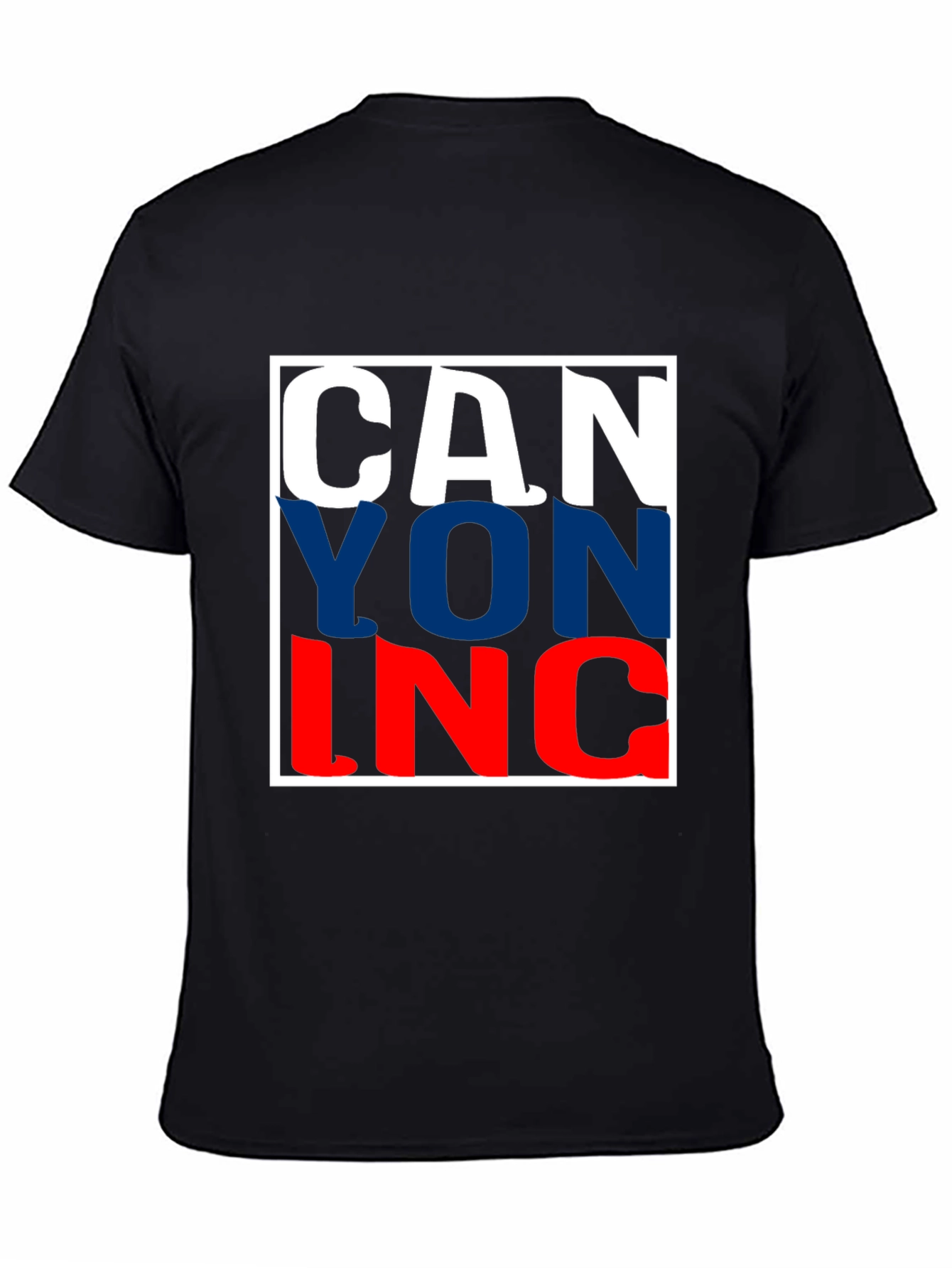 CANYON INC. T-Shirt - Bold Graphic Print Tee
