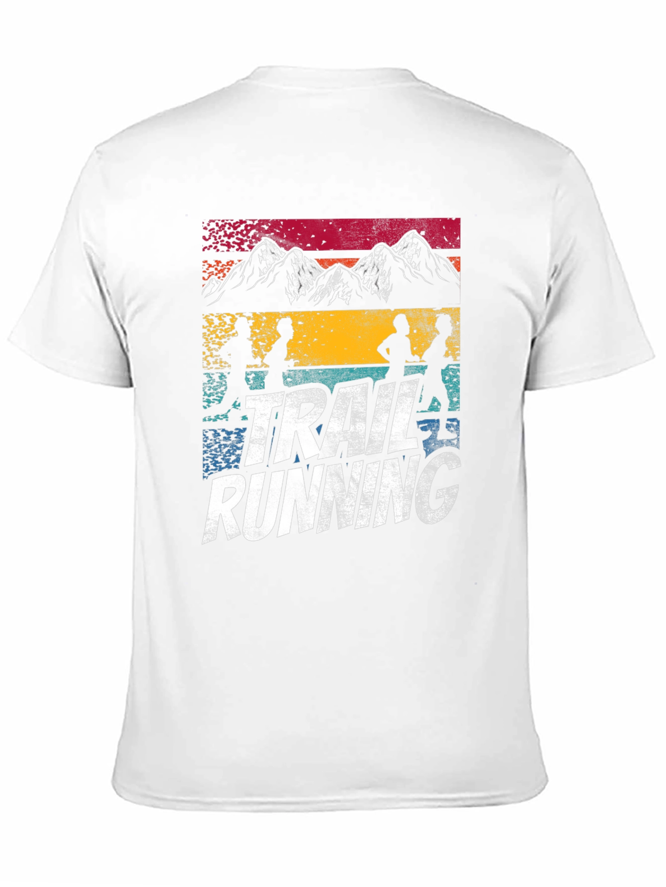 Trail Running T-Shirt - Mountain Design