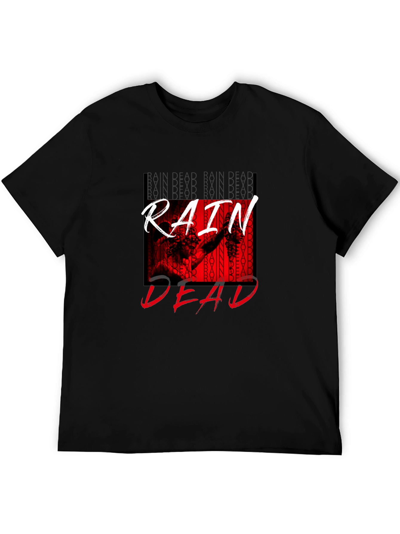 Rain Dead Graphic Tee - Stylish Black T-Shirt