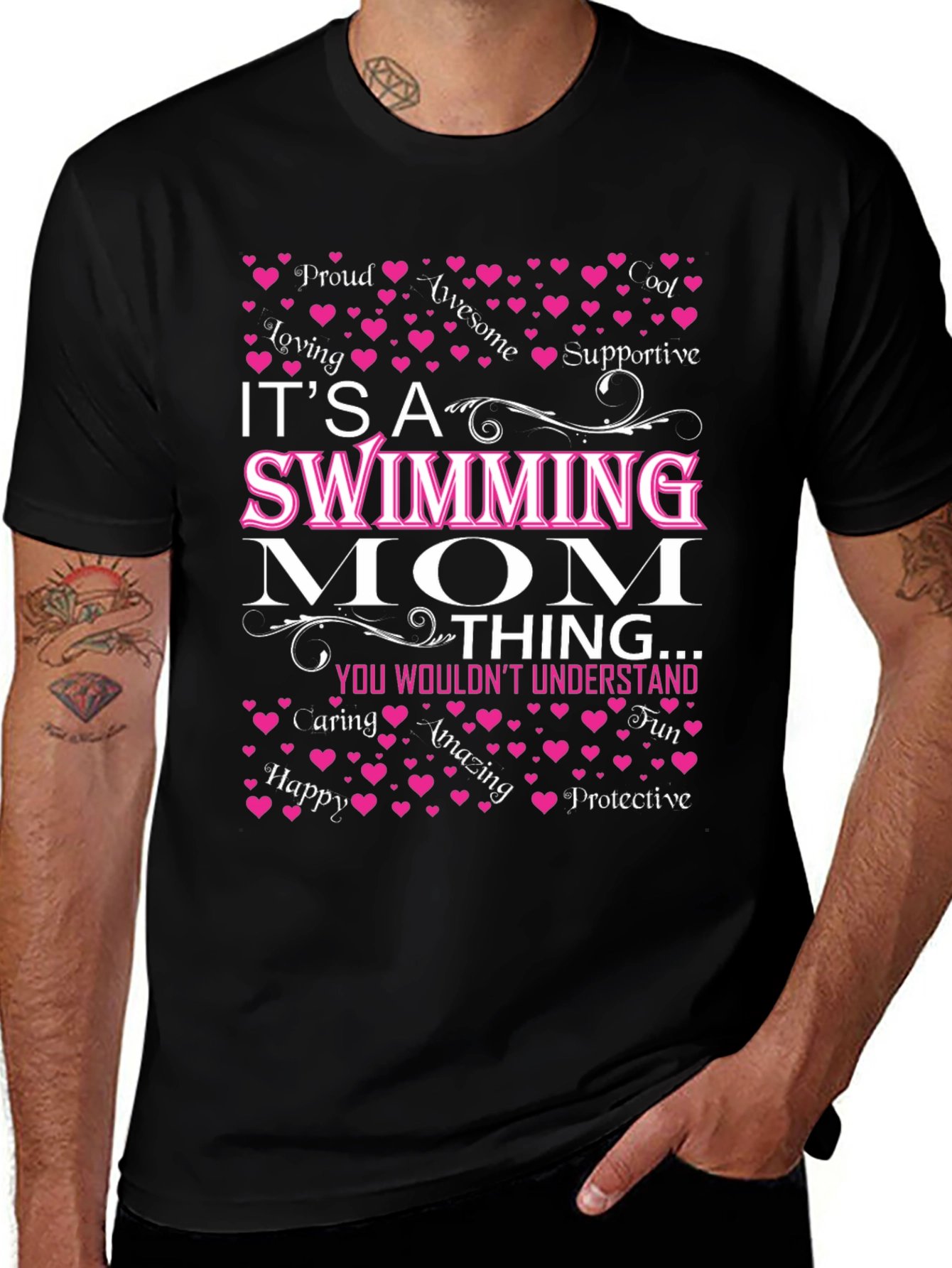 Swimming Mom T-Shirt - Its A Mom Thing