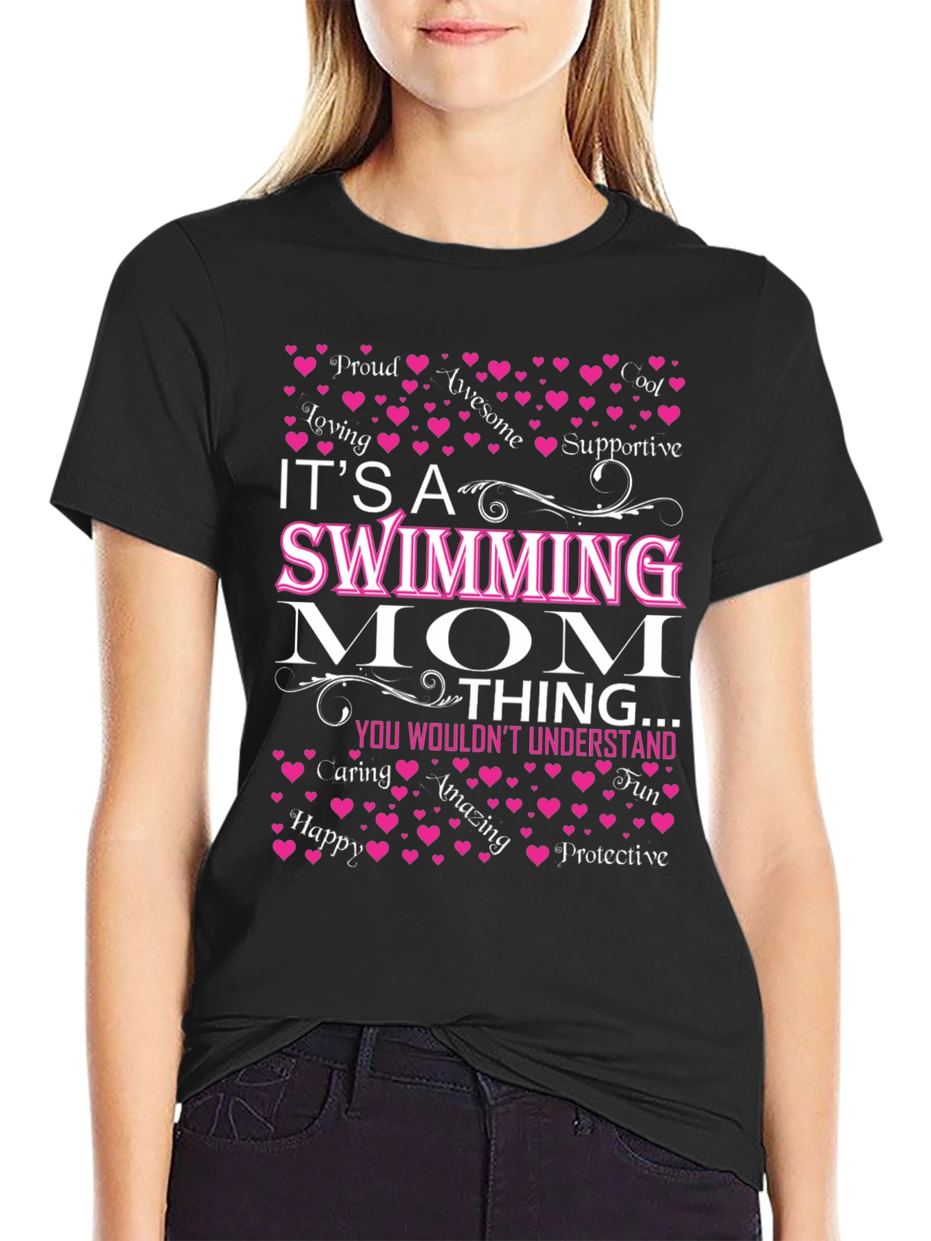 Swimming Mom T-Shirt - Its A Mom Thing