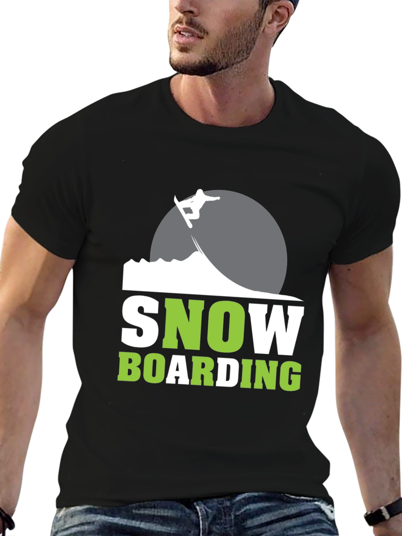 Snowboarding Graphic Tee - Stylish Activewear