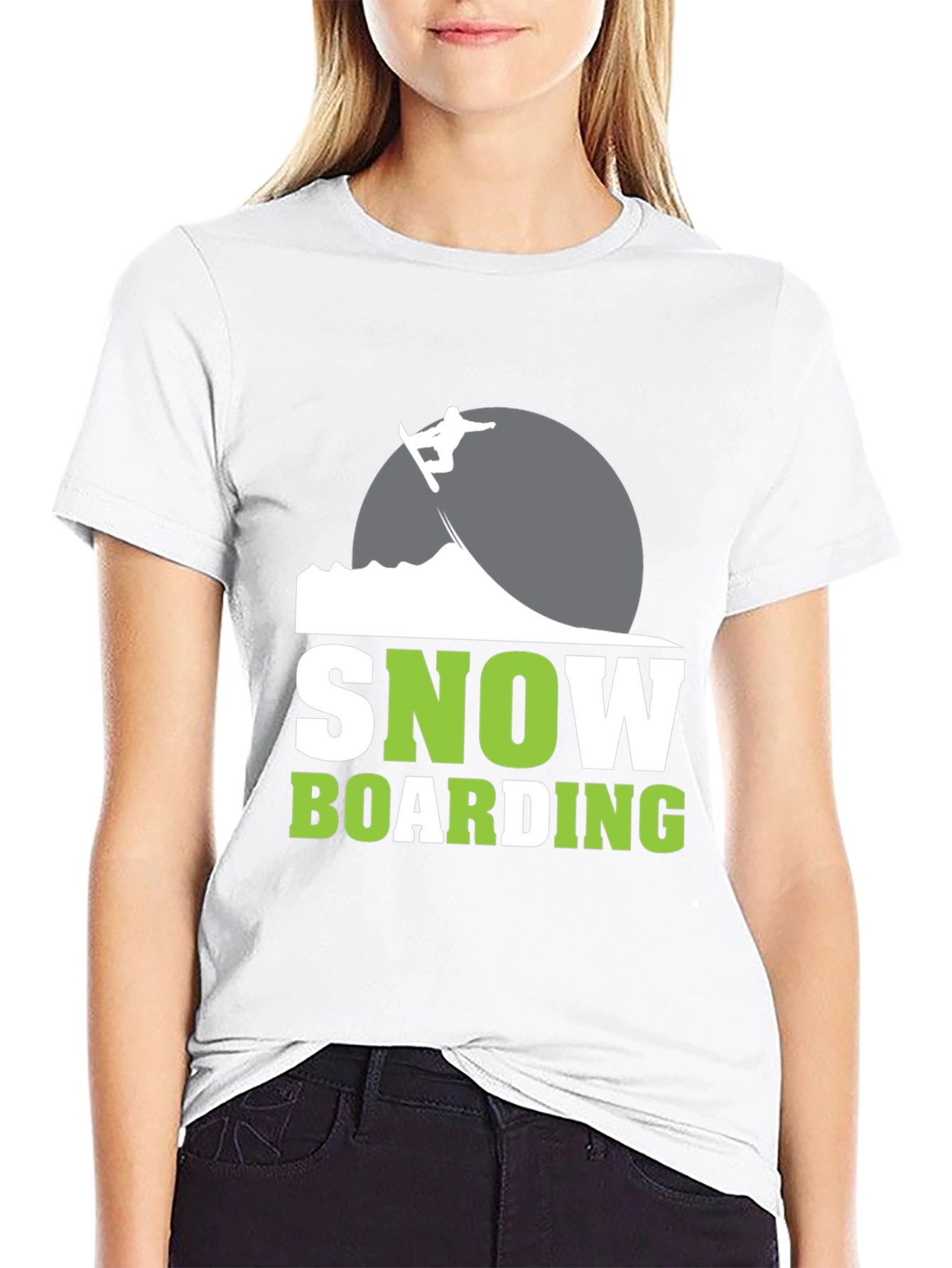 Snowboarding Graphic Tee - Stylish Activewear