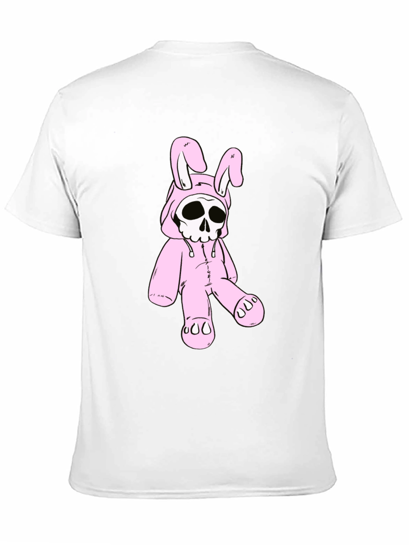 Skull Bunny T-Shirt - Edgy Graphic Tee