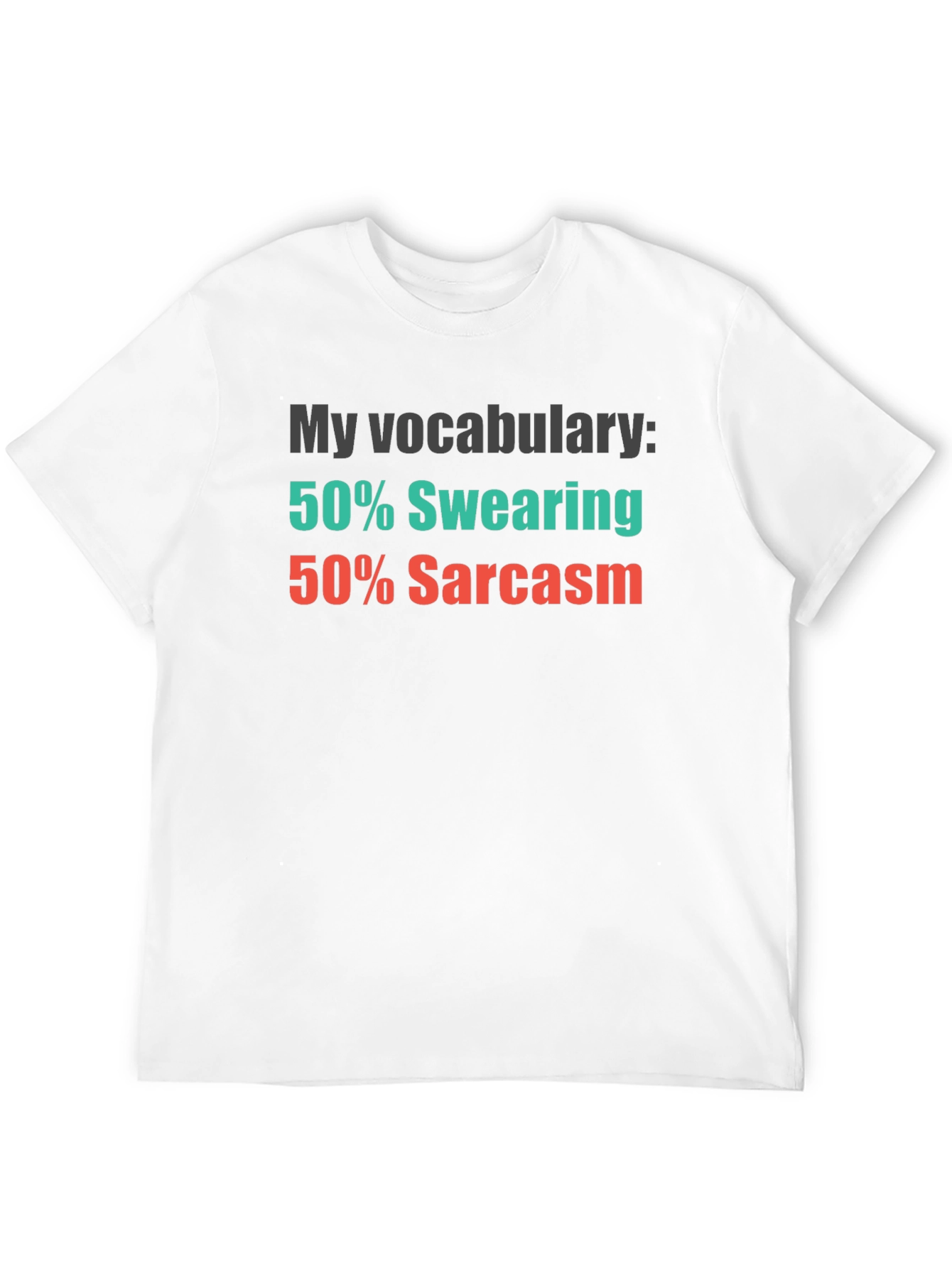 Funny Vocabulary Swearing Sarcasm Graphic Tee