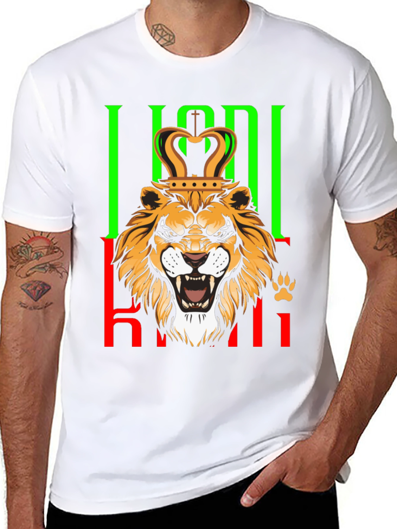 Lion King Graphic Print T-Shirt