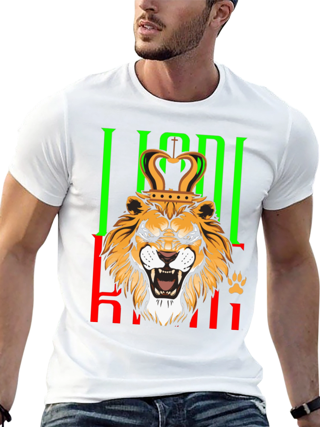 Lion King Graphic Print T-Shirt