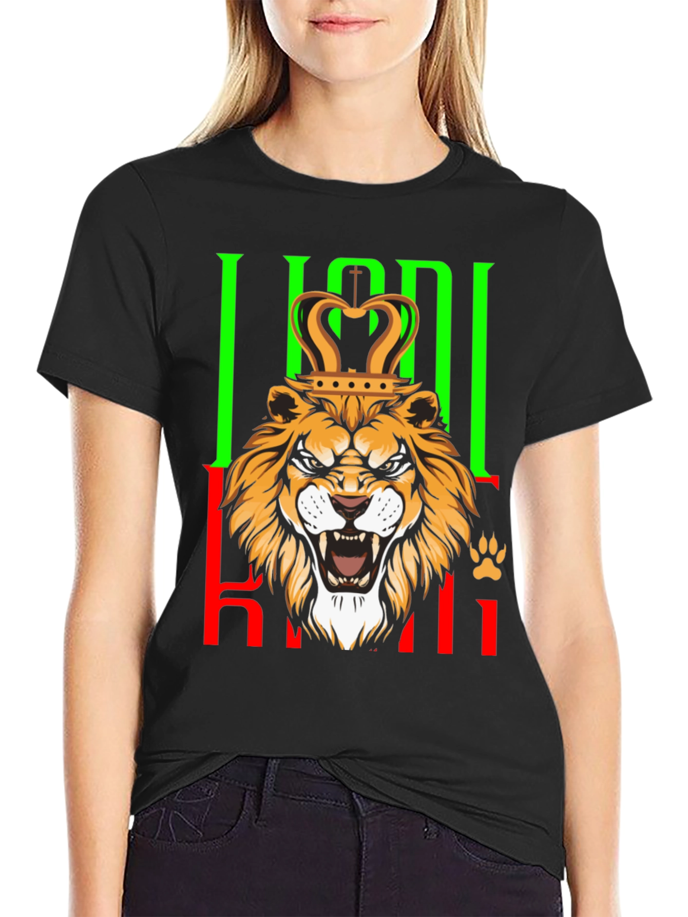Lion King Graphic Print T-Shirt