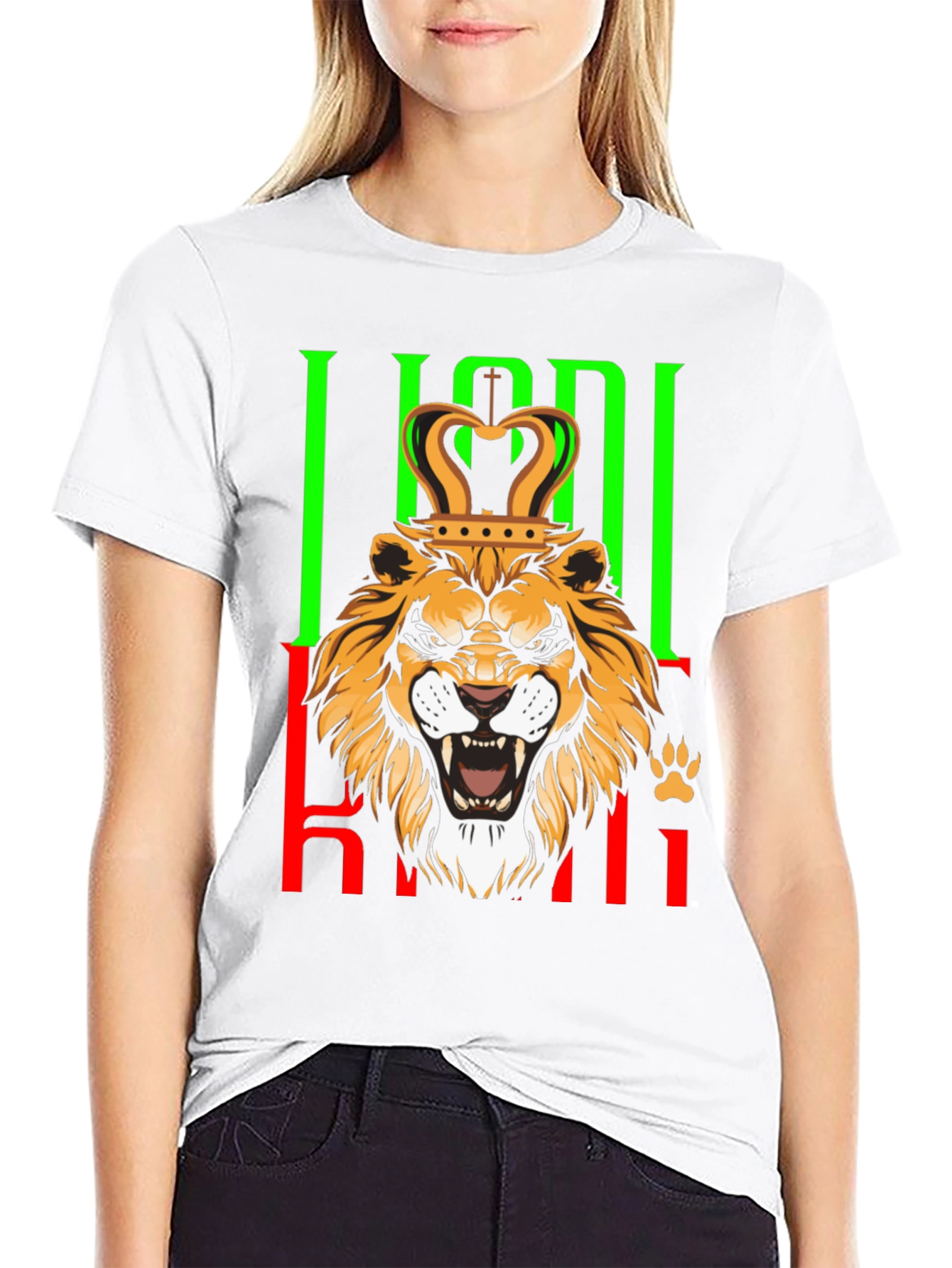 Lion King Graphic Print T-Shirt
