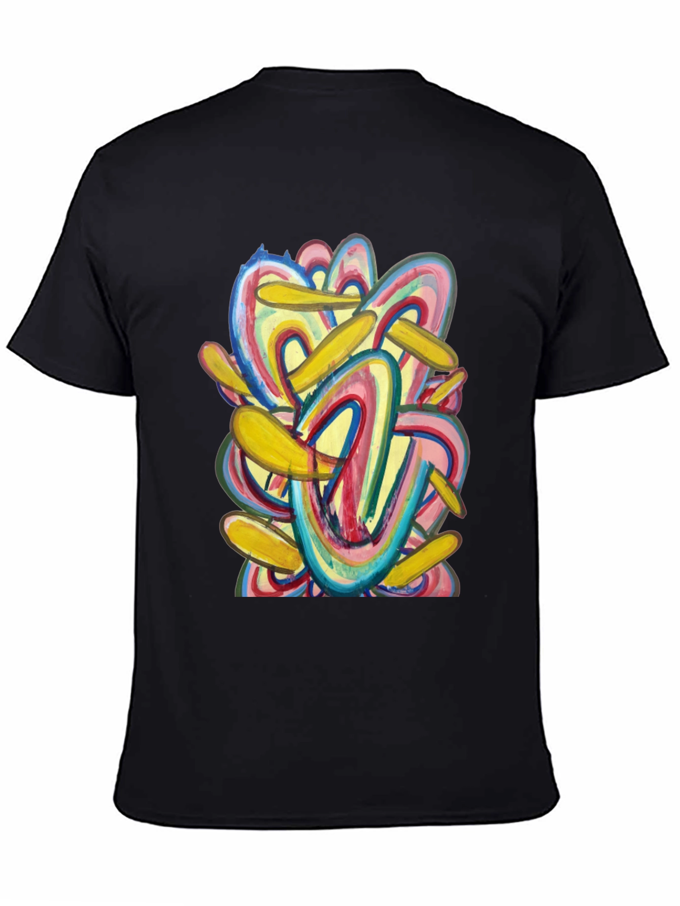 Abstract Art Graphic Tee - Bold Style