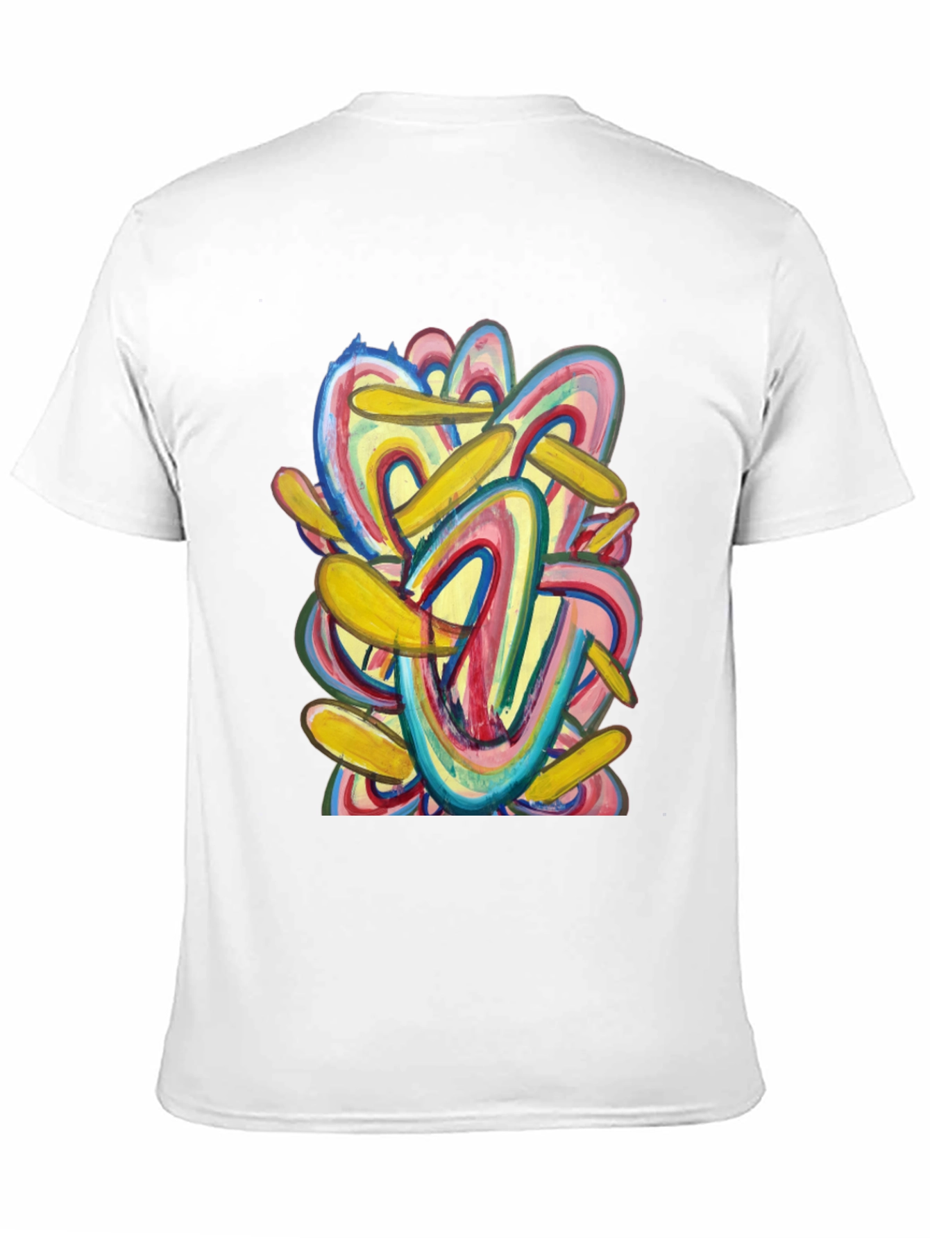 Abstract Art Graphic Tee - Bold Style