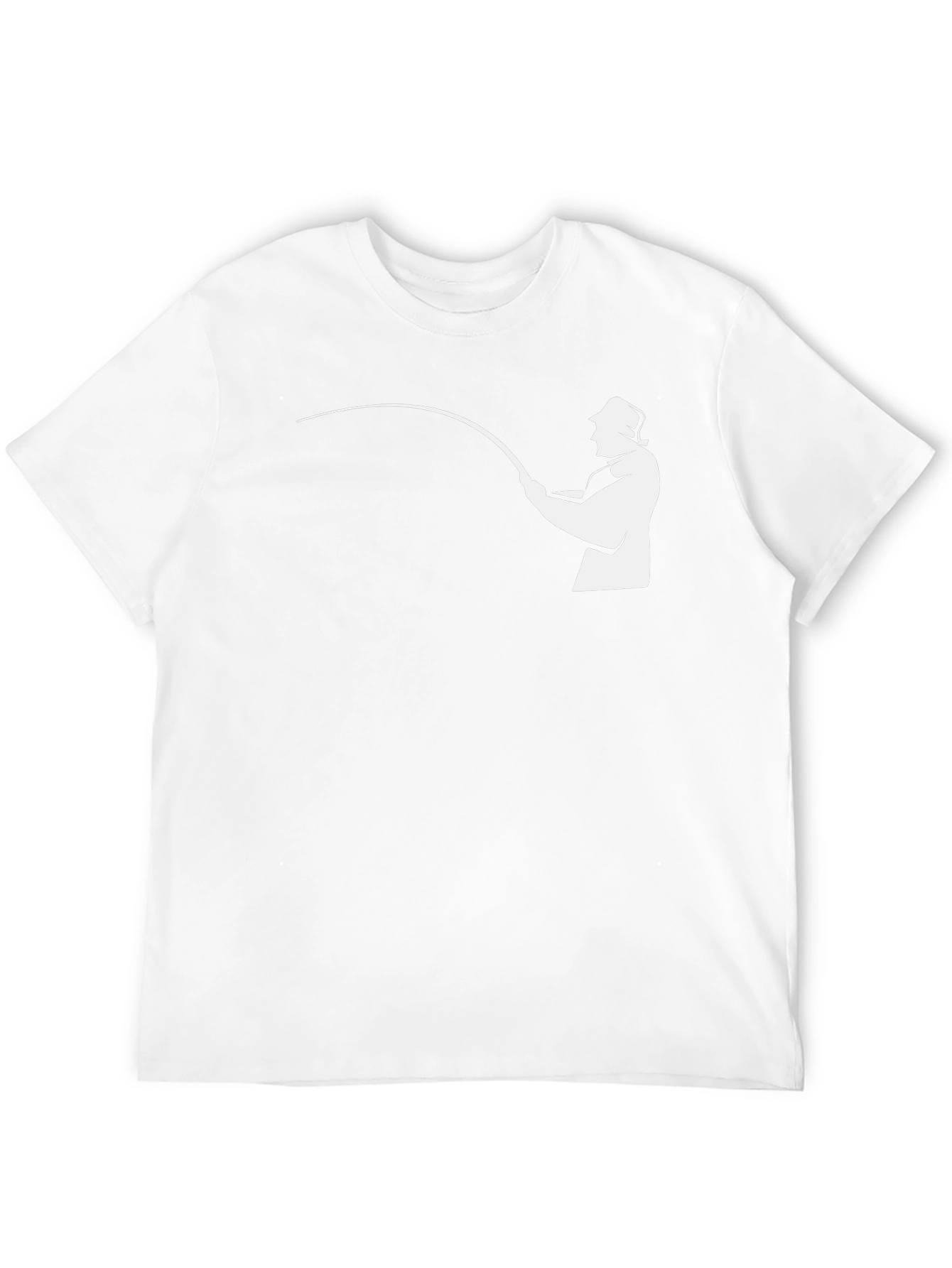 Fishing T-Shirt - Silhouette Angler Tee