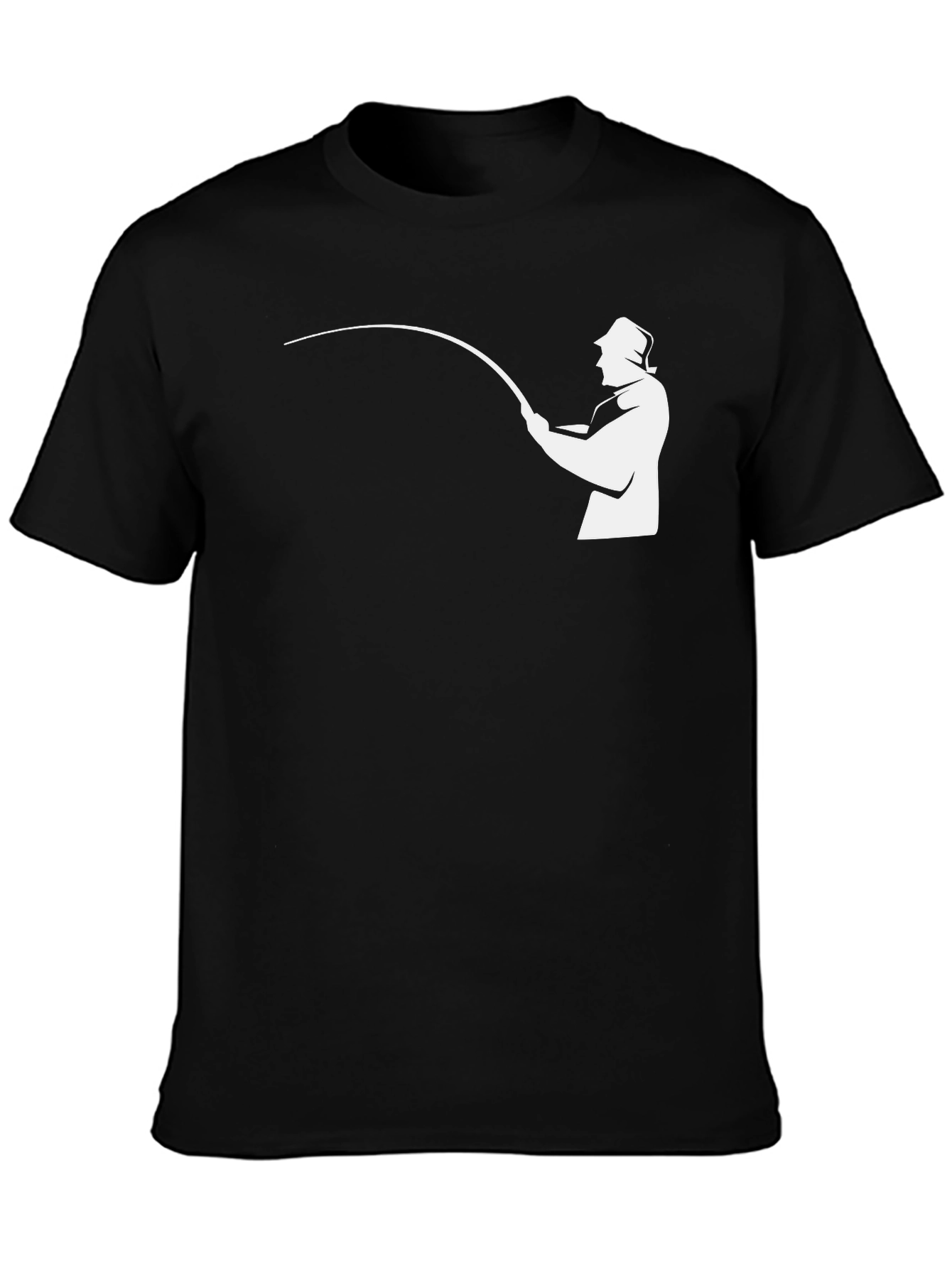 Fishing T-Shirt - Silhouette Angler Tee