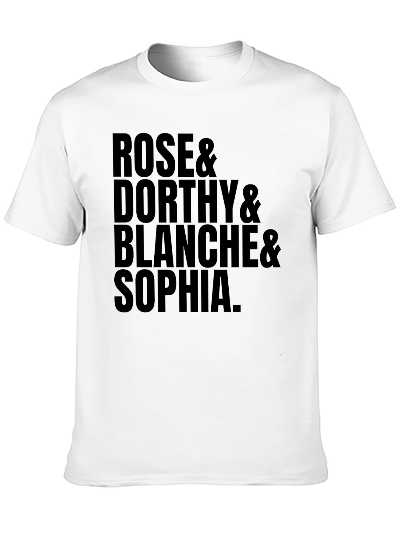 Golden Girls Name Stack T-Shirt