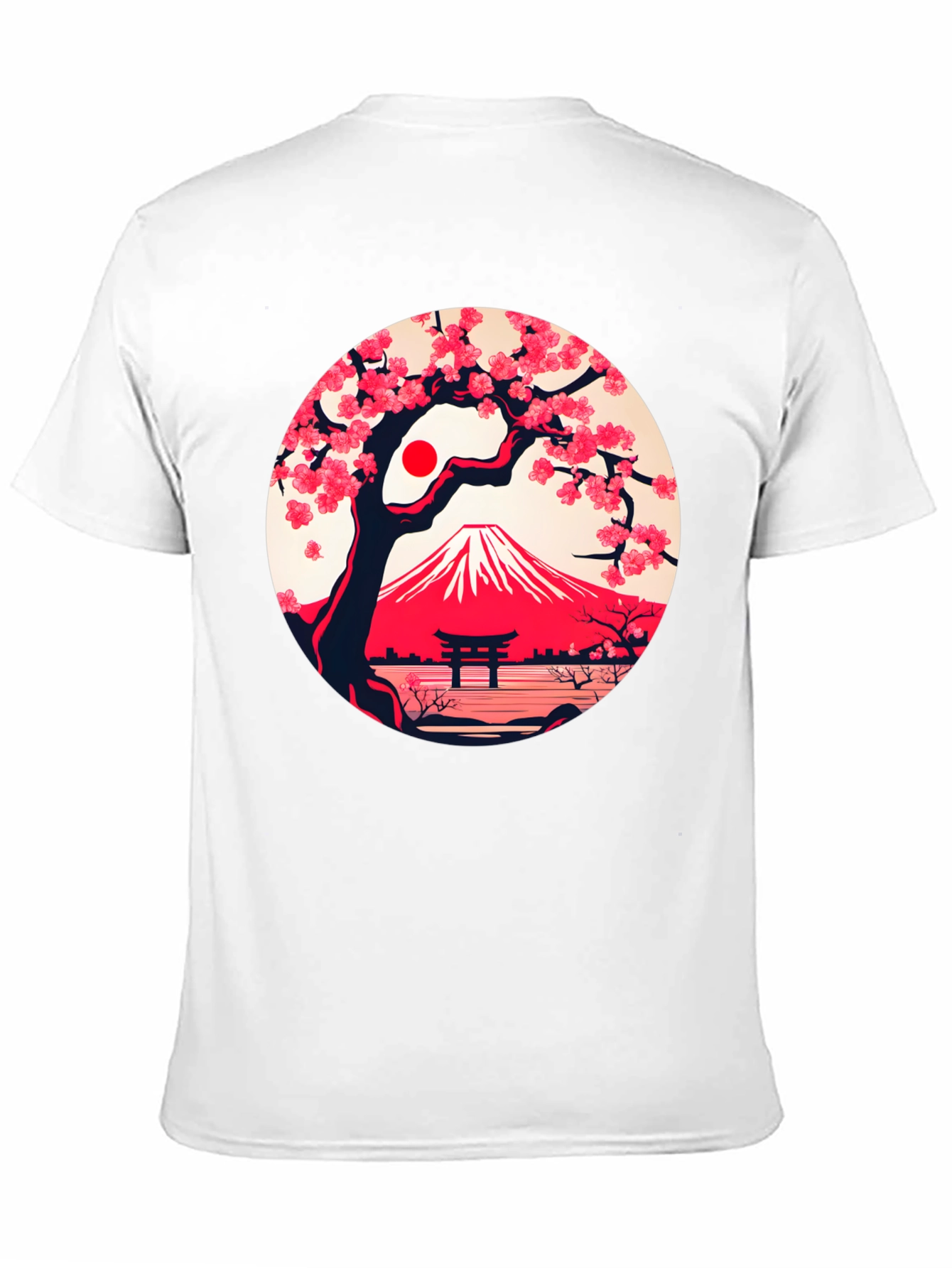 Sakura Mount Fuji Graphic Tee