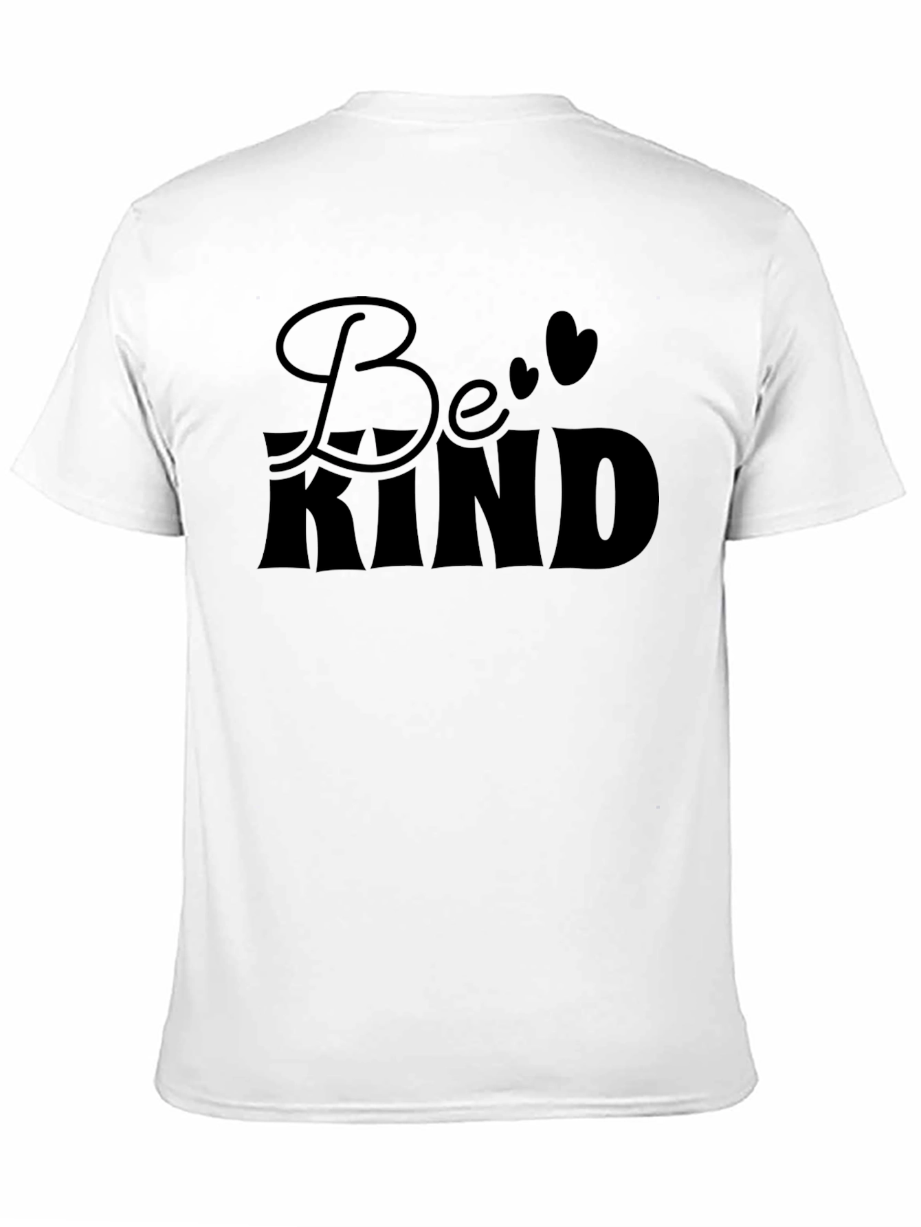 Be Kind Graphic Print Black T-Shirt