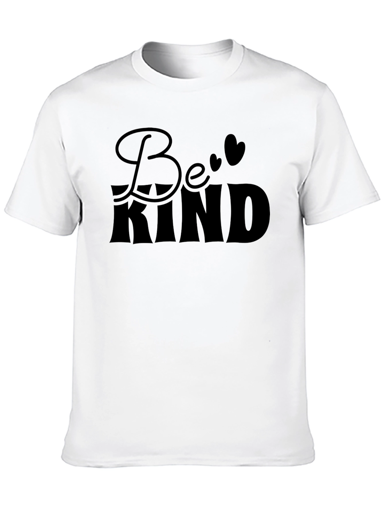 Be Kind Graphic Print Black T-Shirt