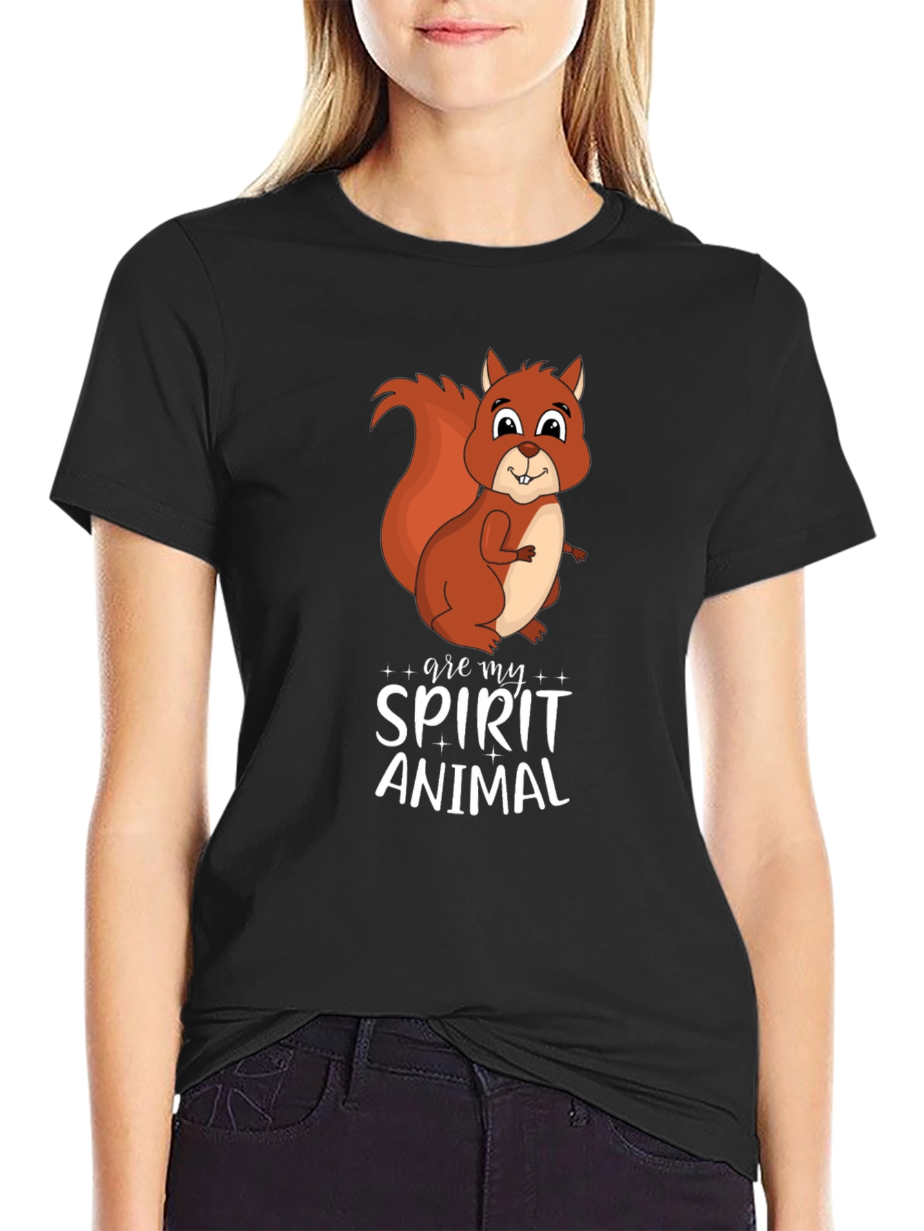 Squirrel Spirit Animal Graphic Tee