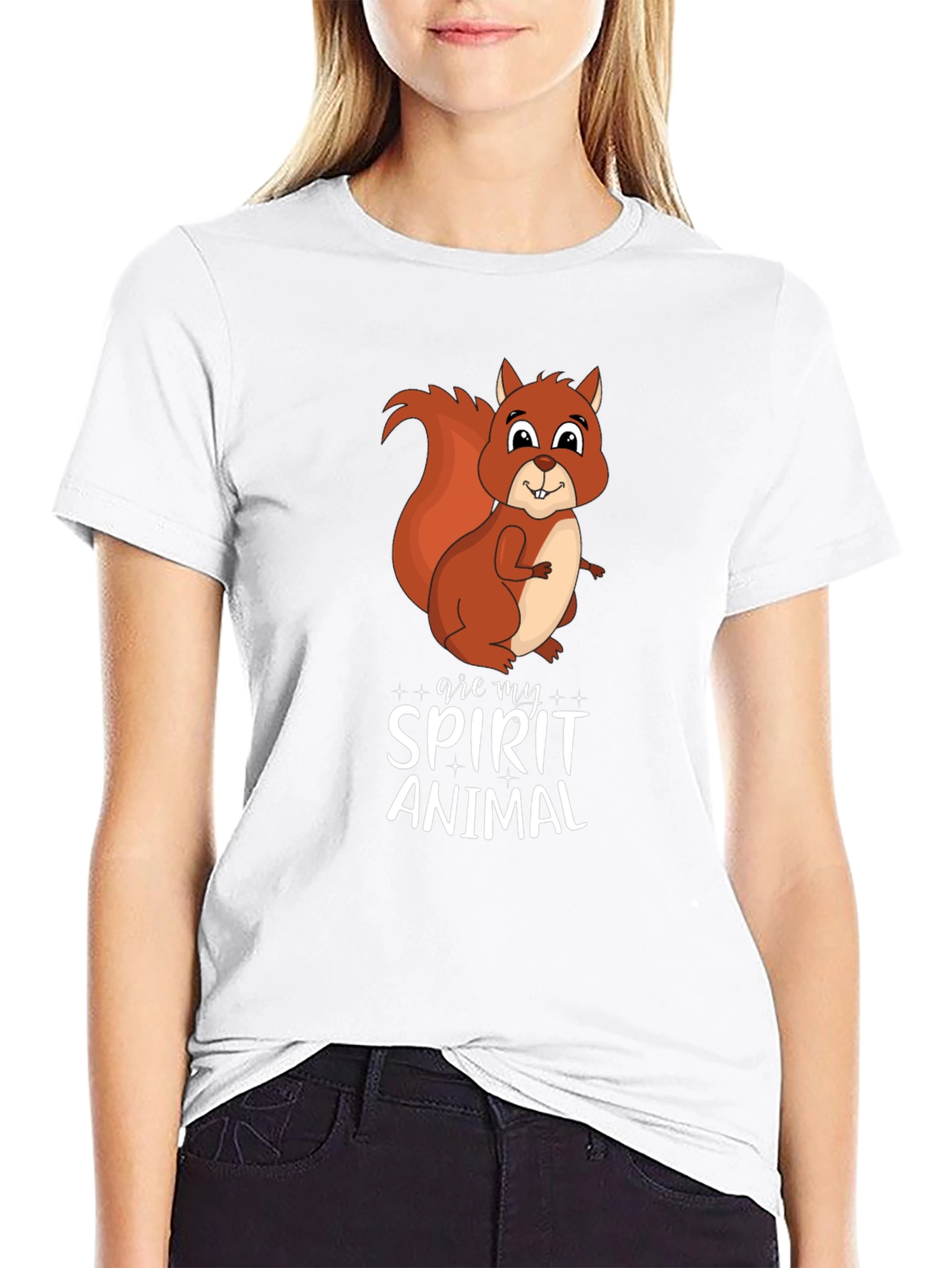 Squirrel Spirit Animal Graphic Tee