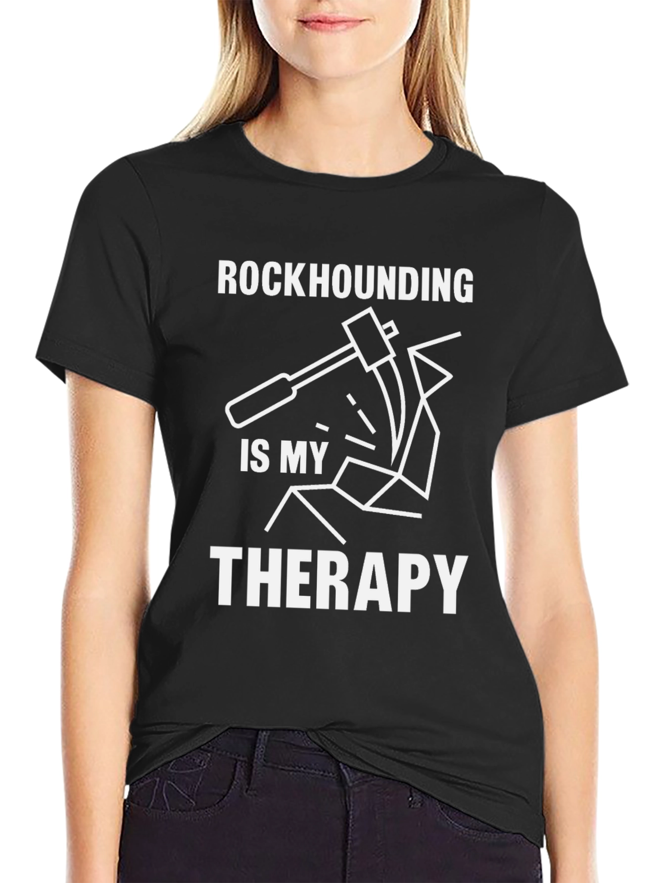 Rockhounding Therapy T-Shirt
