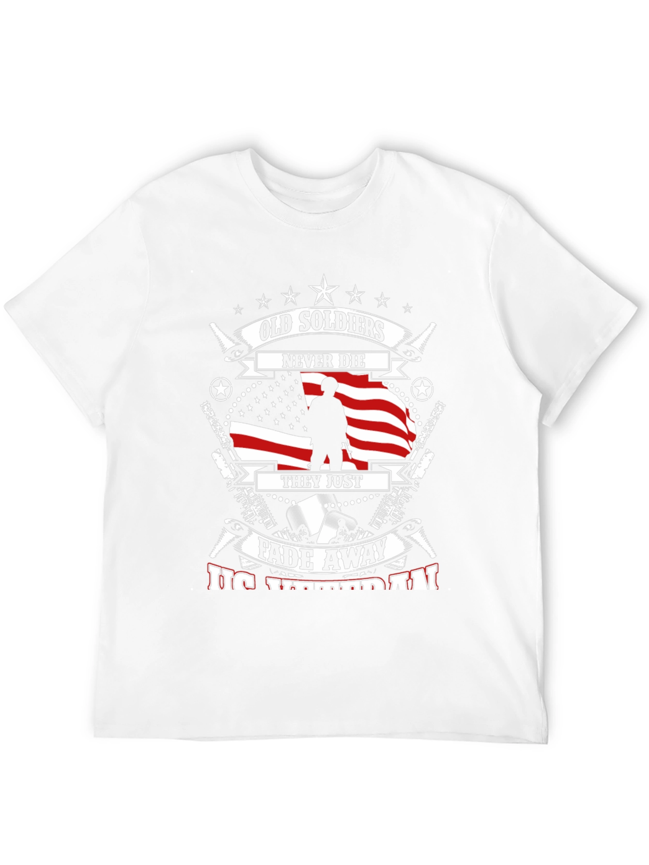 Old Soldiers Never Die Veteran Graphic Tee