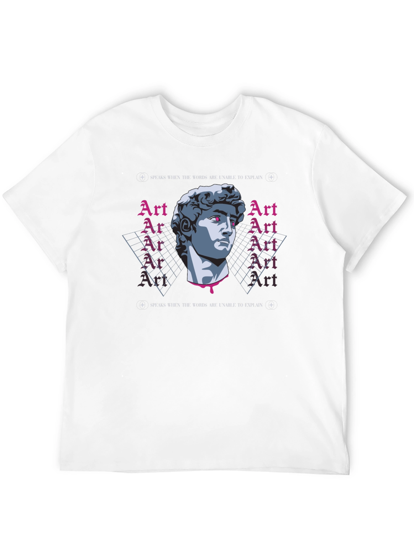 Art Speaks T-Shirt - Artistic Graphic Tee