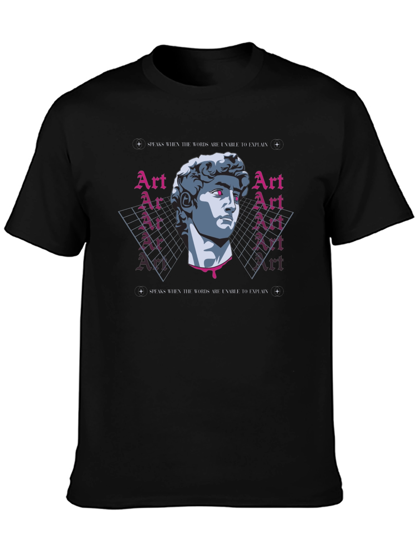 Art Speaks T-Shirt - Artistic Graphic Tee