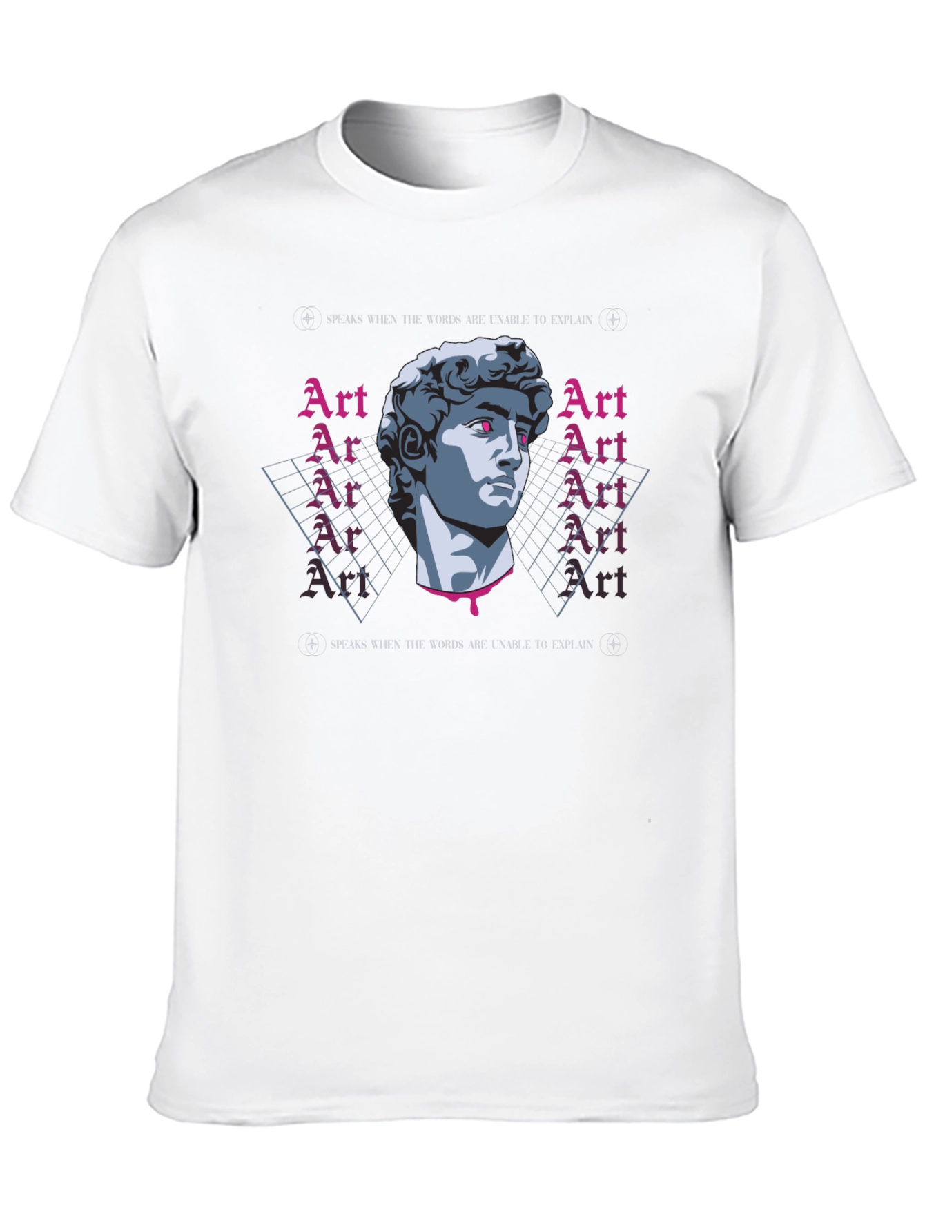 Art Speaks T-Shirt - Artistic Graphic Tee