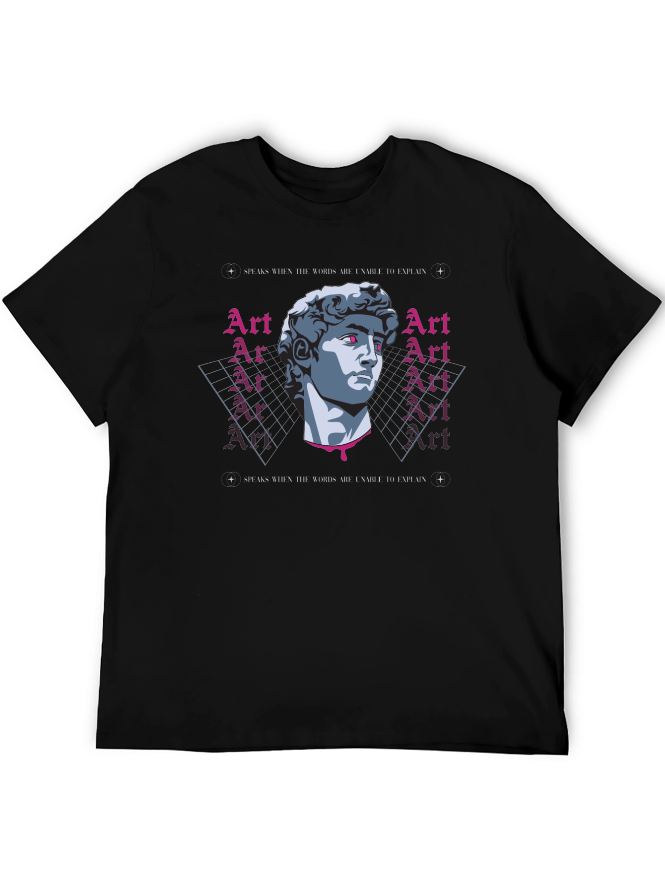 Art Speaks T-Shirt - Artistic Graphic Tee