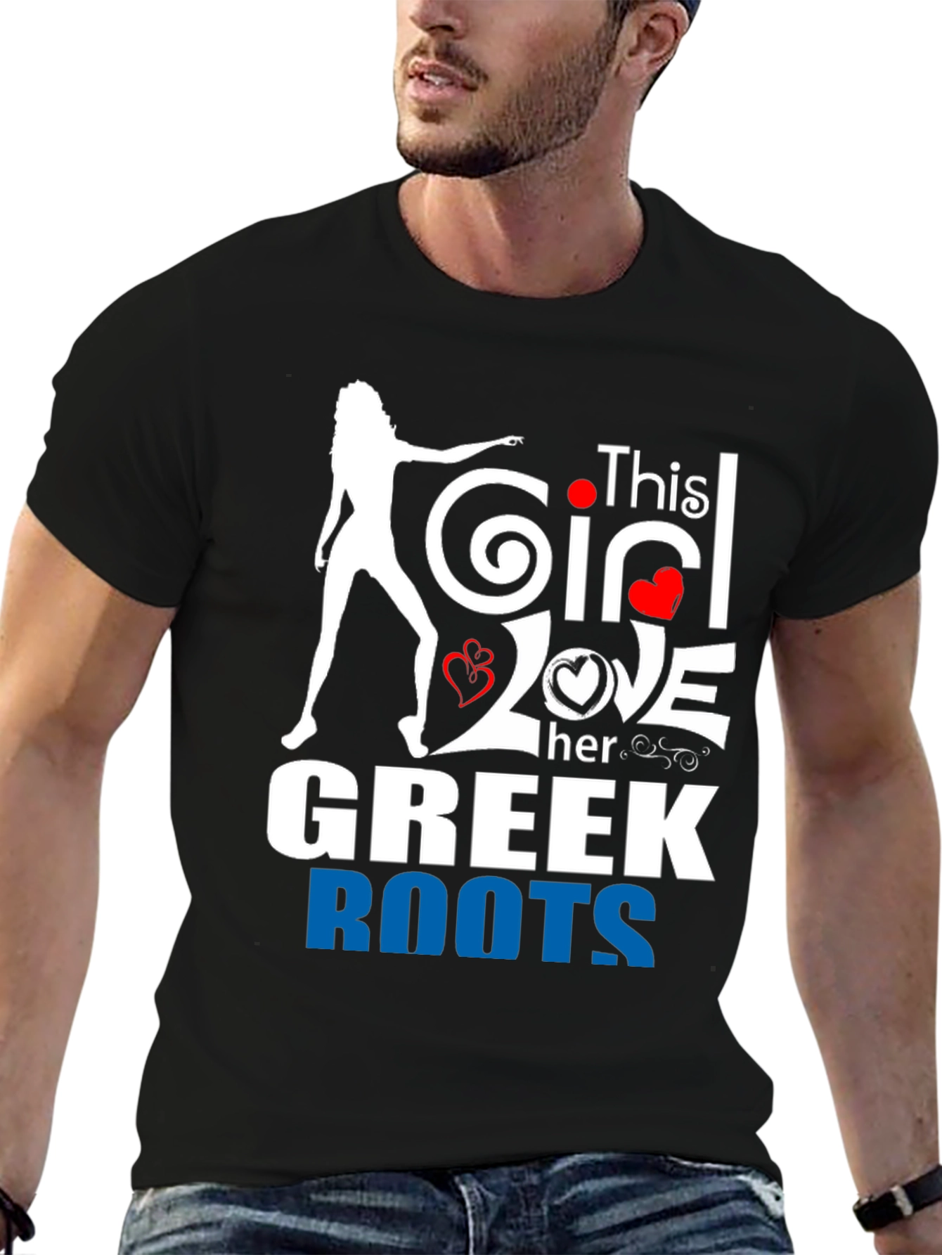 This Girl Loves Her Greek Roots T-Shirt