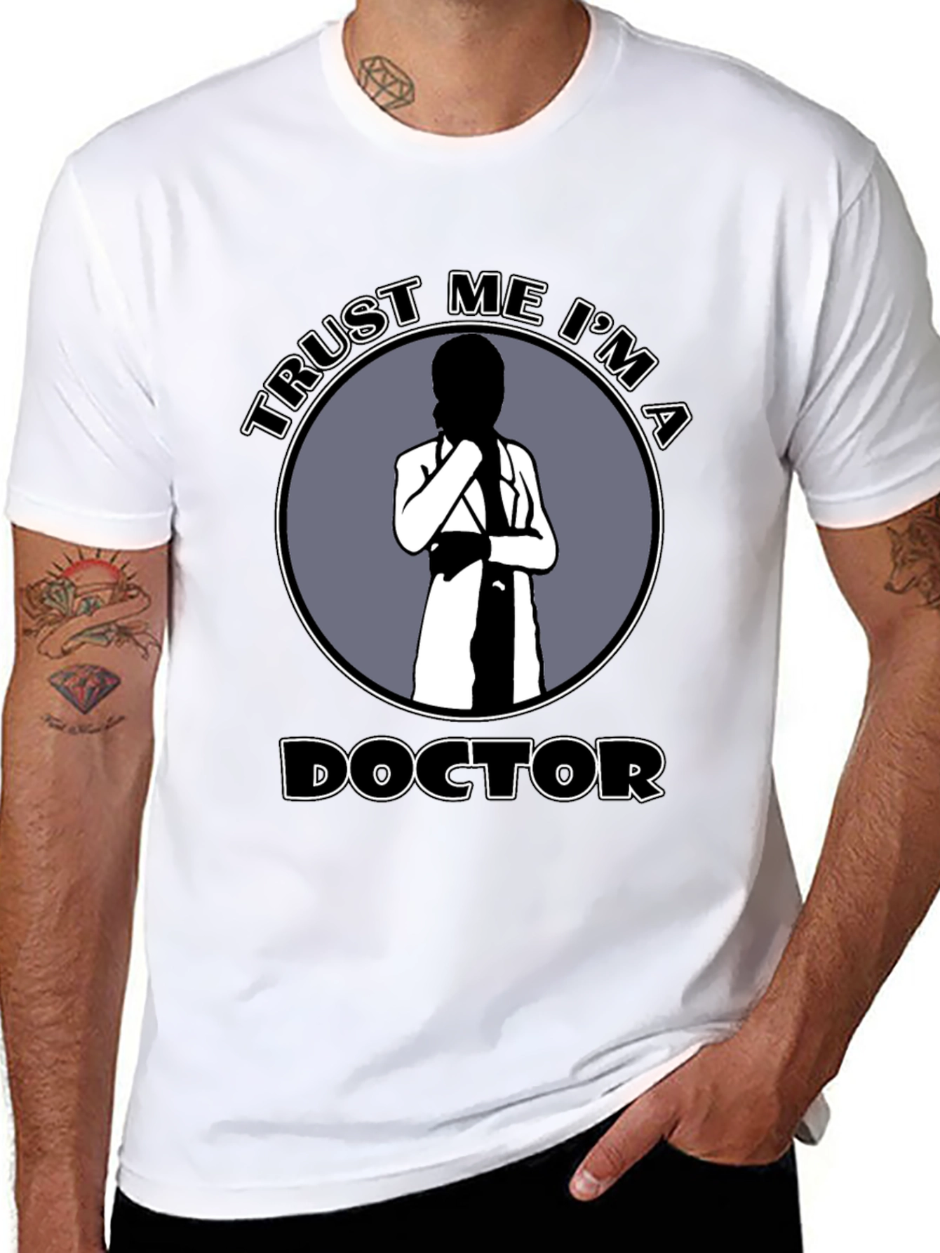Trust Me Im A Doctor Novelty T-Shirt