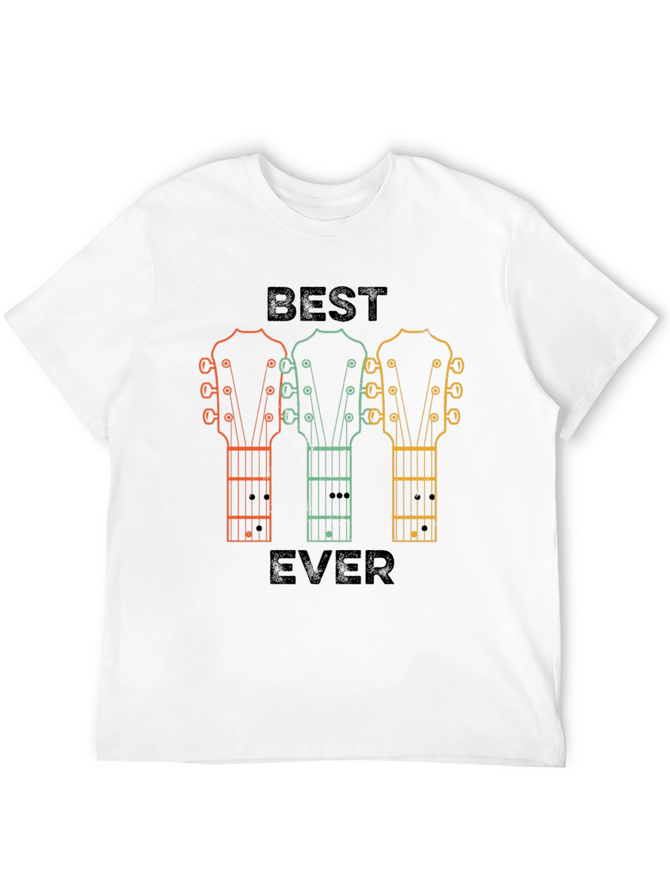 Best Ever Guitar Headstock T-Shirt