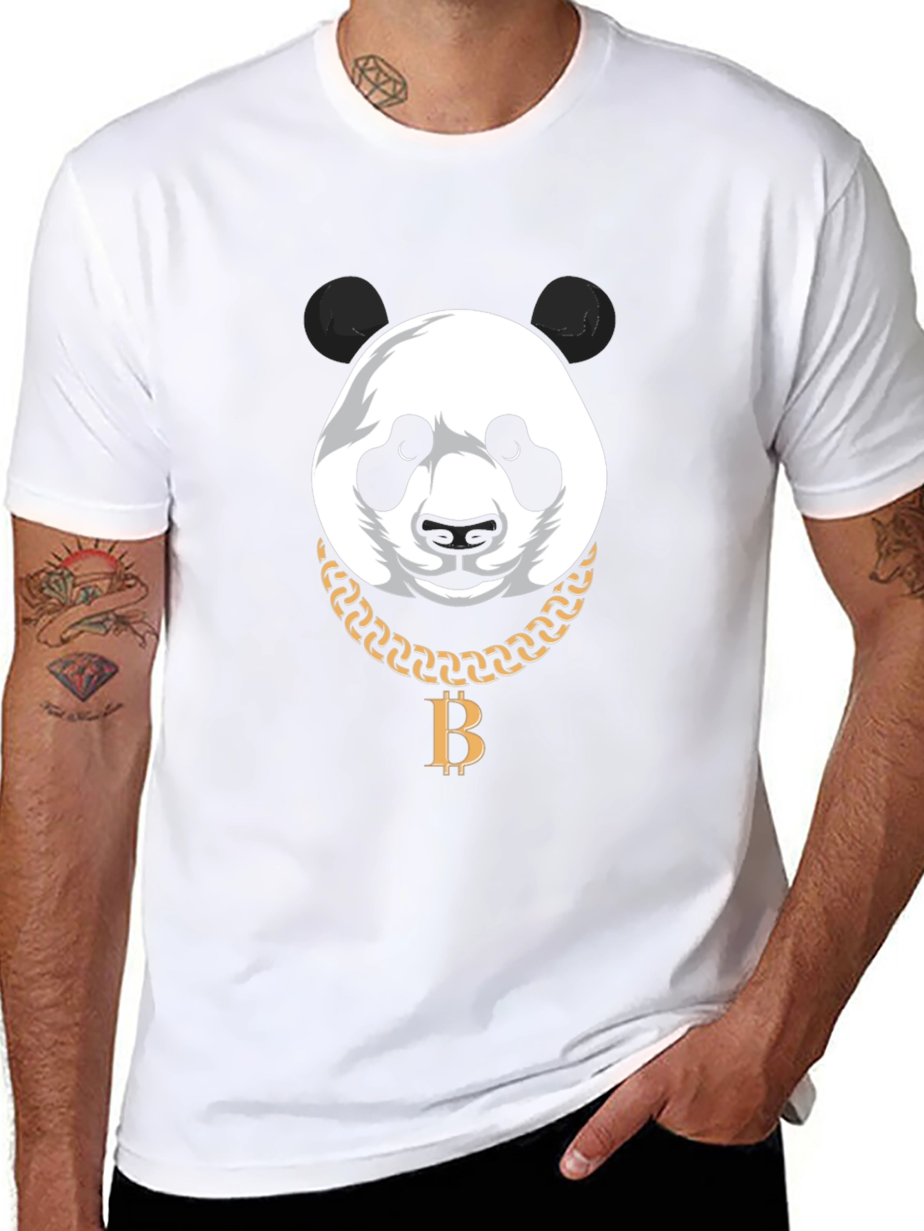 Panda Bitcoin Graphic Tee