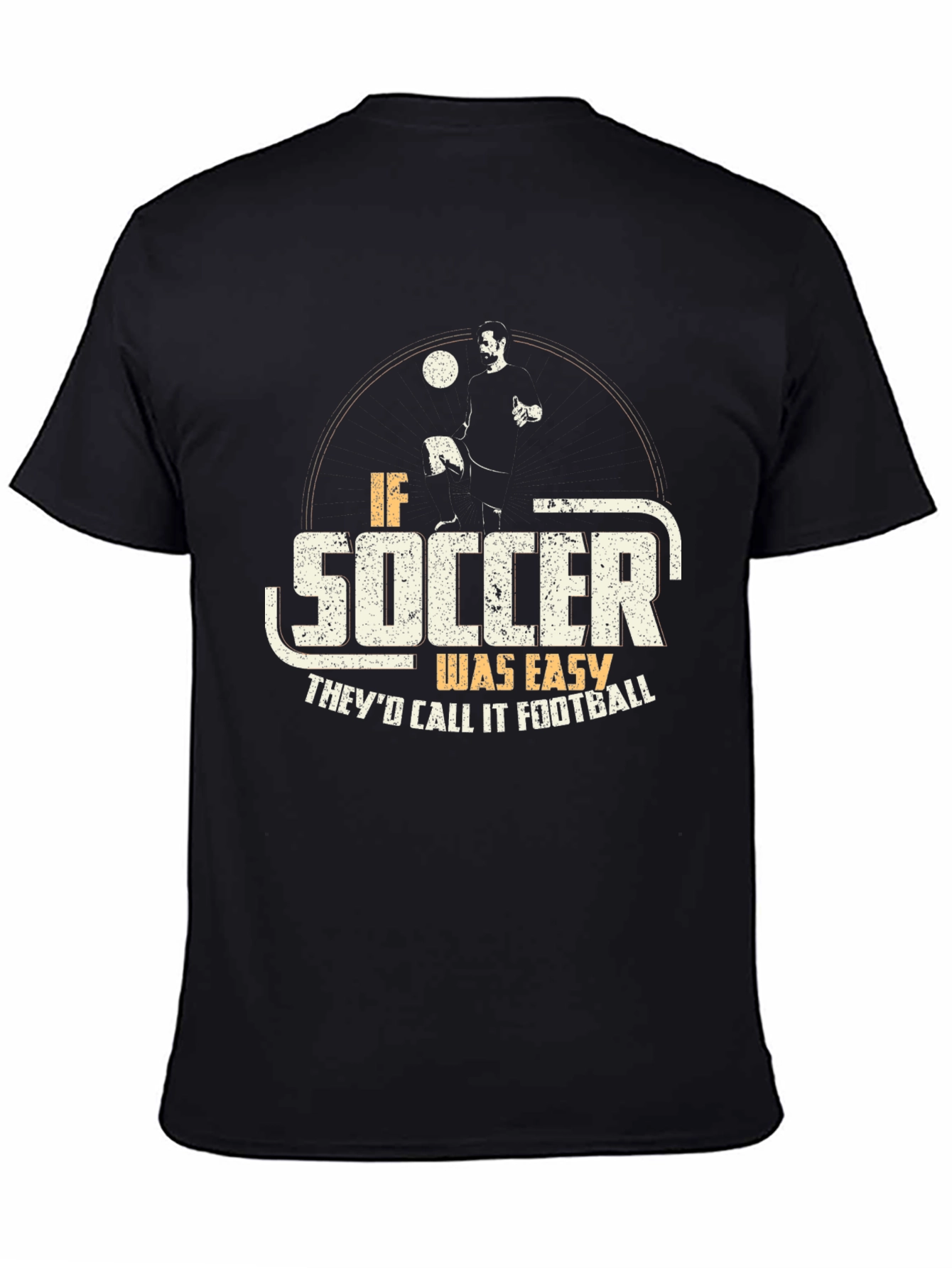 Funny Soccer Football T-Shirt for Athletes
